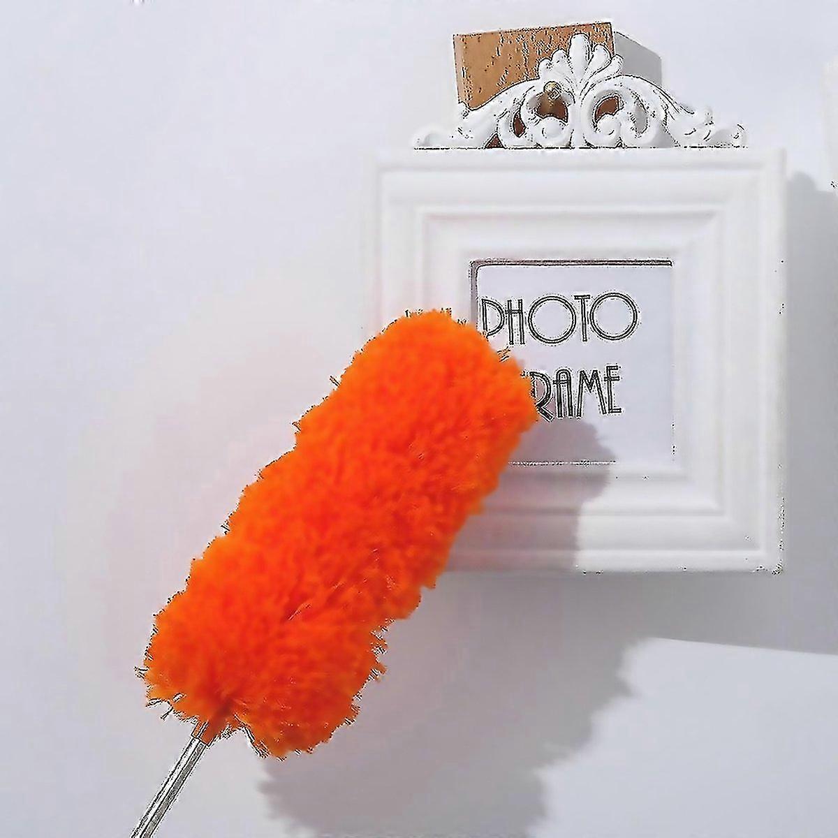 For Extendable Telescopic Microfibre Cleaning Feather Duster Extending Brush