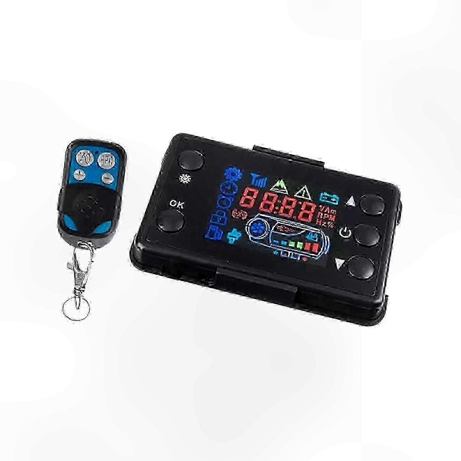 Diesel Air Heater with LCD Control & Remote Switch for Automotive Use, 12/24V, 2-8KW, A-F Motherboard Included