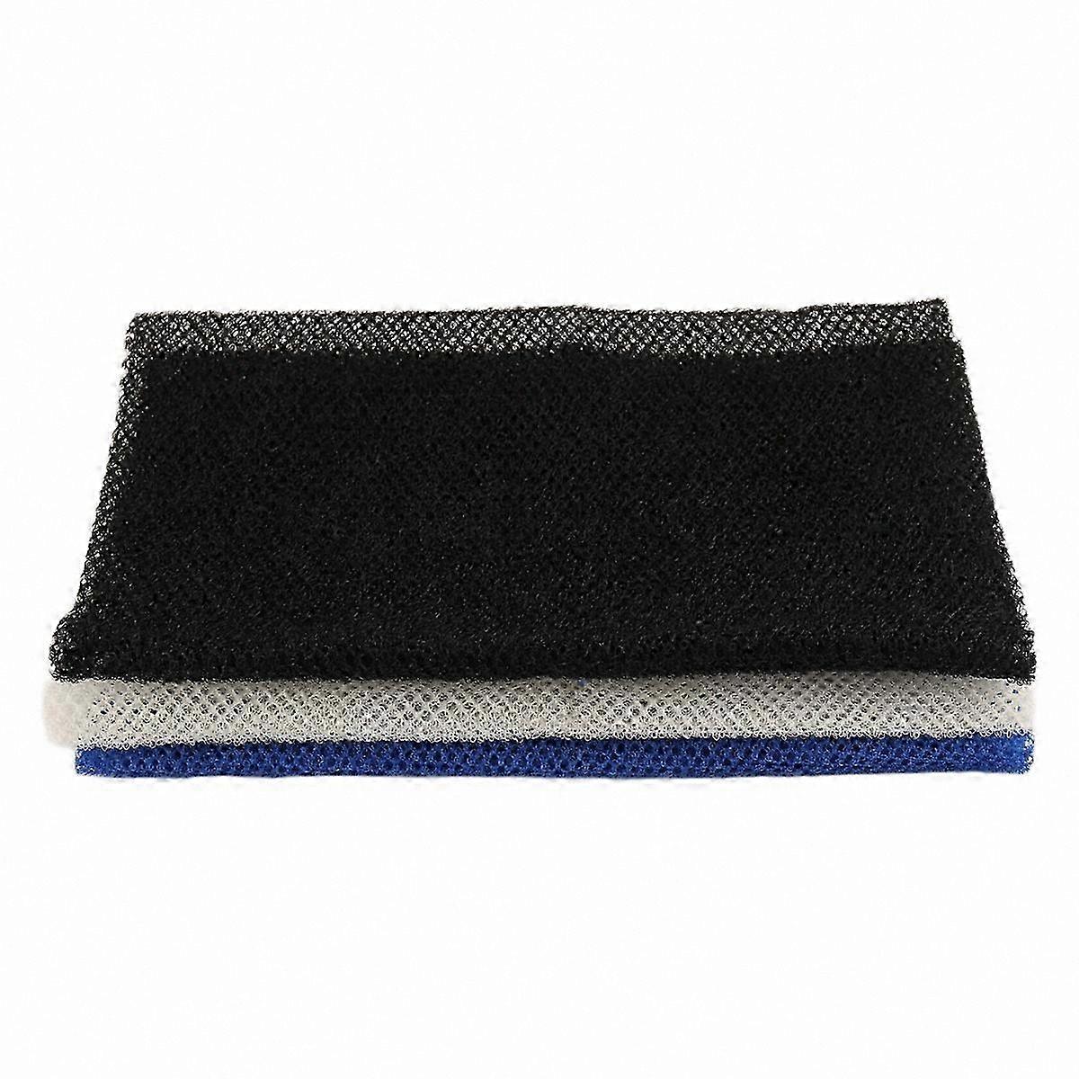 3-Pack Long Mesh Sponge for Exfoliating and Shower Use