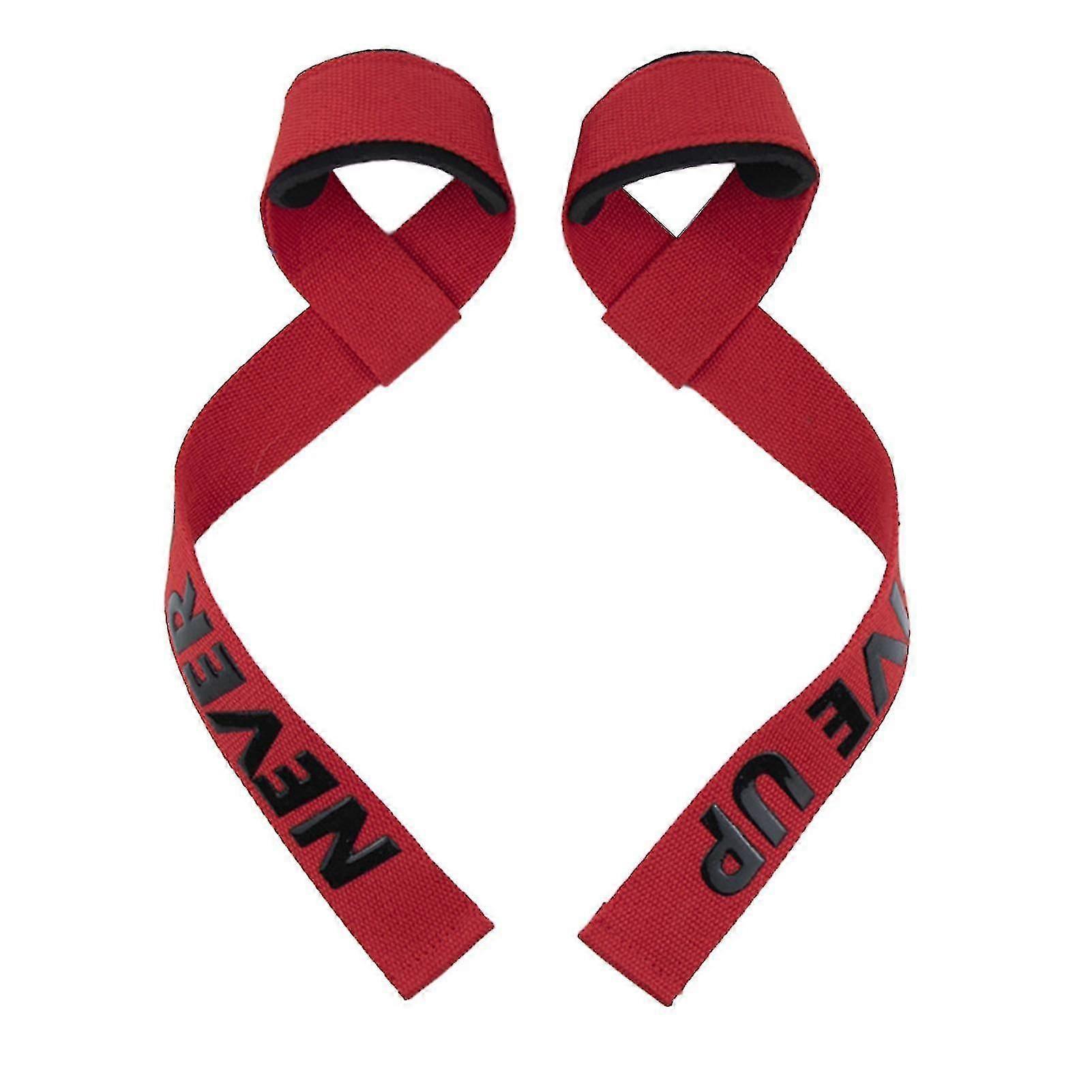 رفع الأثقال الأشرطة مبطنة المعصم قوة التدريب دعم الأشرطة Deadlift للرجال