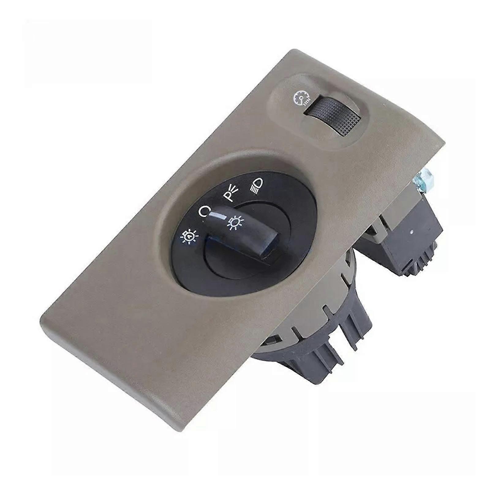 Headlight Switch Dimmer Fog Light Control for Ford F150 2004-2008 - 5L3Z-11654-DAB (Gray)