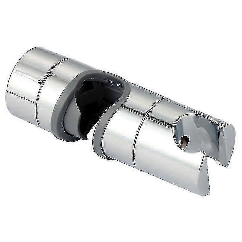 25-26 Replaceable Handheld Shower Holder Chrome Abs Shower Head Holder 18-25mm Diameter Adjustable