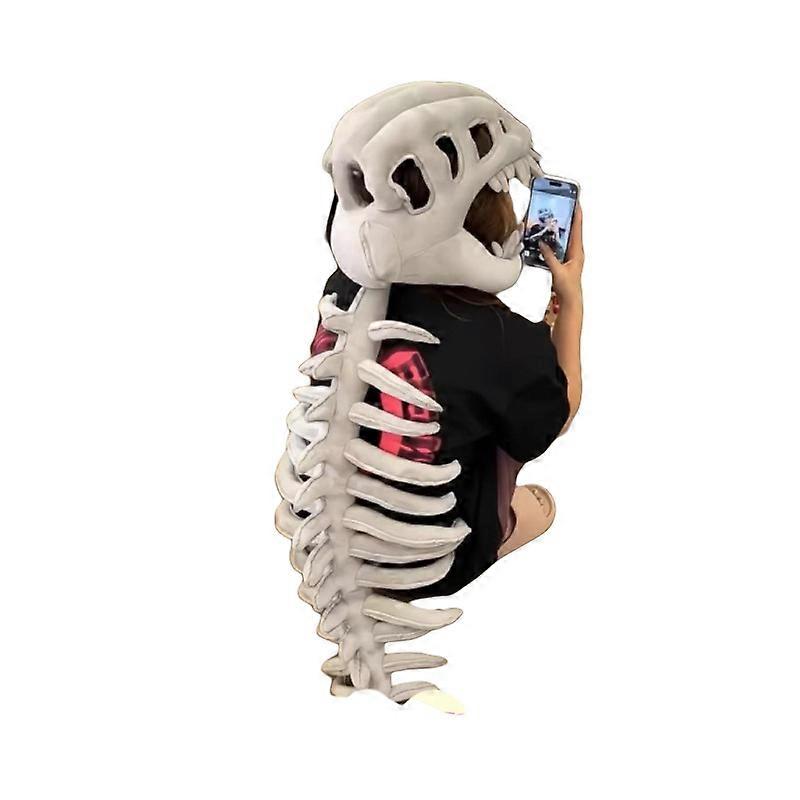 Lightweight Dinosaur Skeleton Outfit Easy To Clean Ideal For Community Event Themed Birthday Parties  S