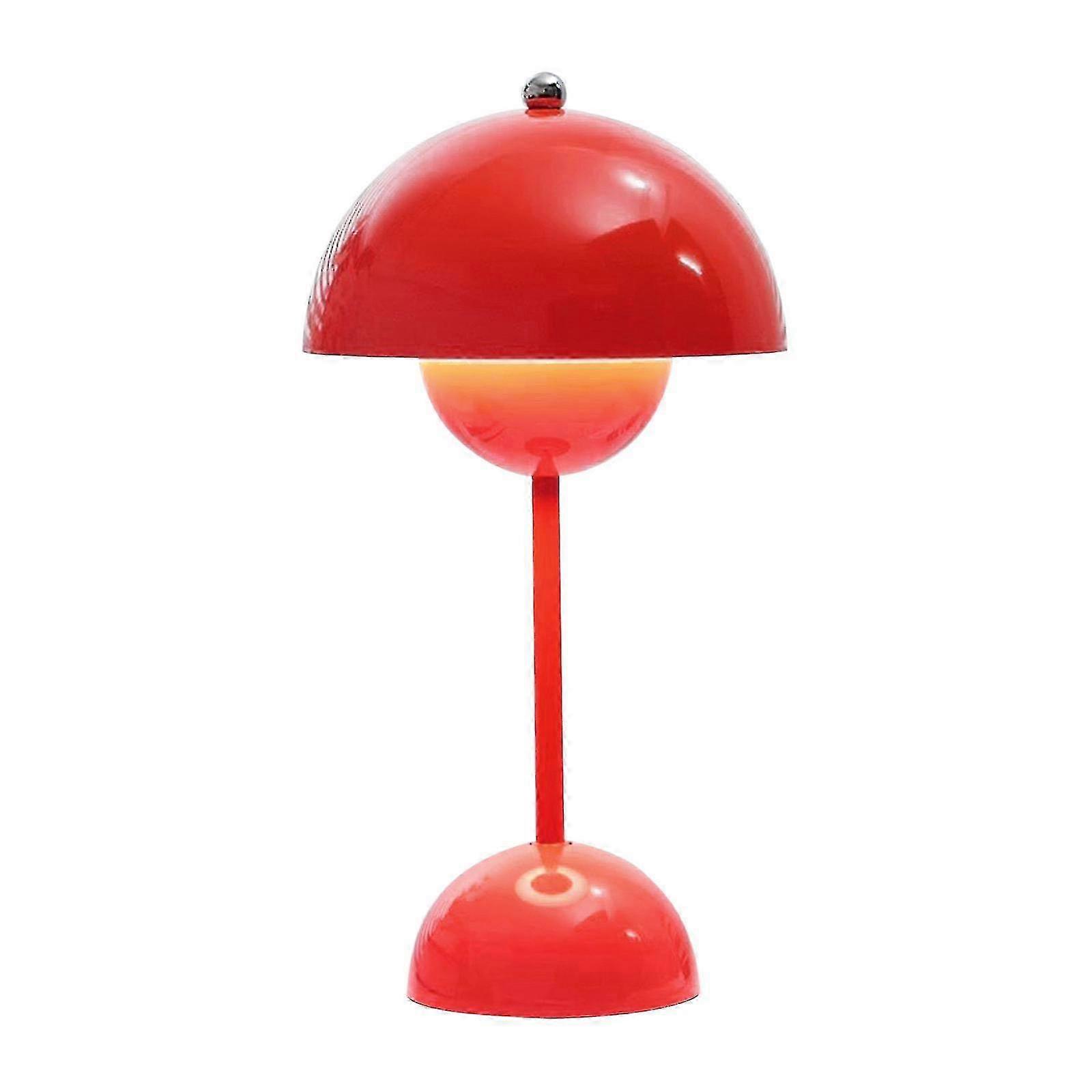 Flower bud table lamp for Nordic decor, plug-in desk accessory