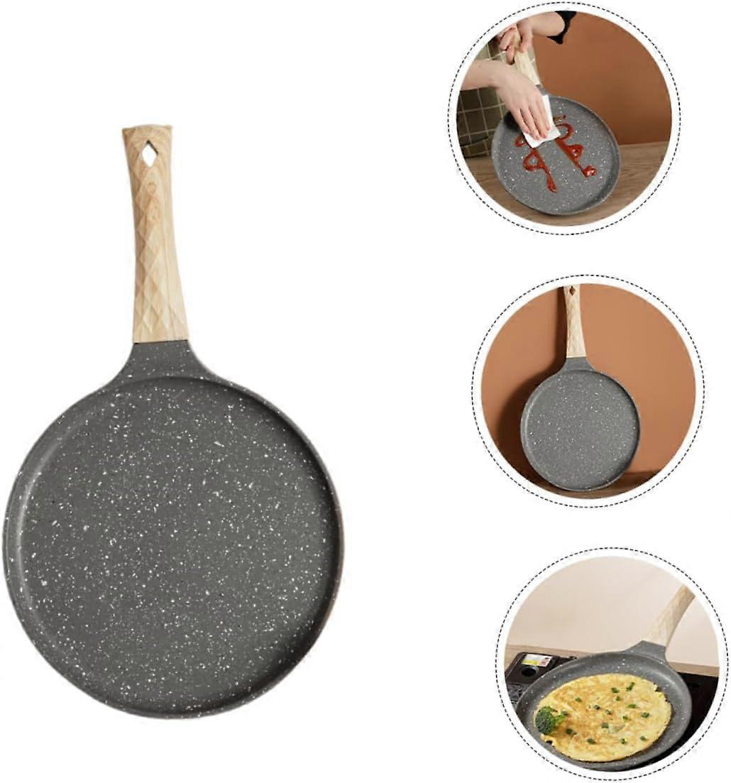 Pancake Pan NonStick Egg Frying Pan EasyToClean Coating For Breakfast