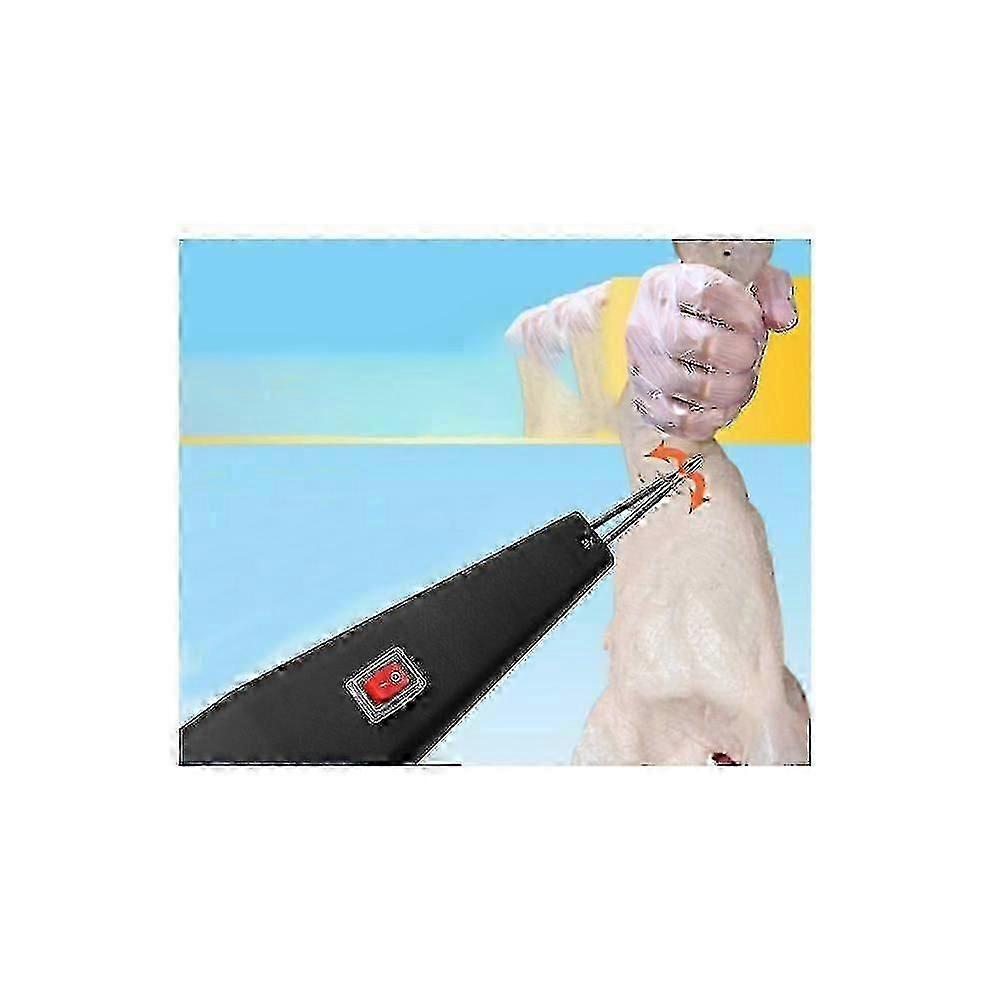 Electric Poultry Plucker Machine, Portable Automatic Chicken Duck Goose Feather Remover with Plug-in