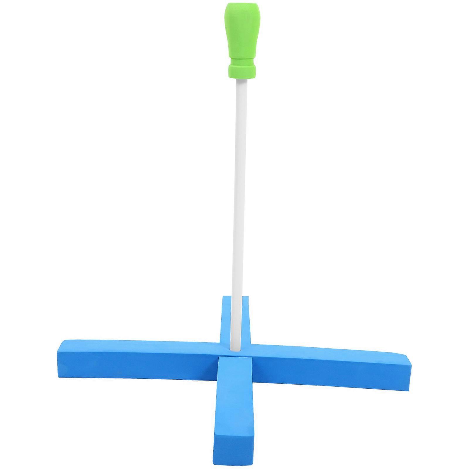 Kids Blue Baseball Tee Toy Playing Baseball Holder Rack