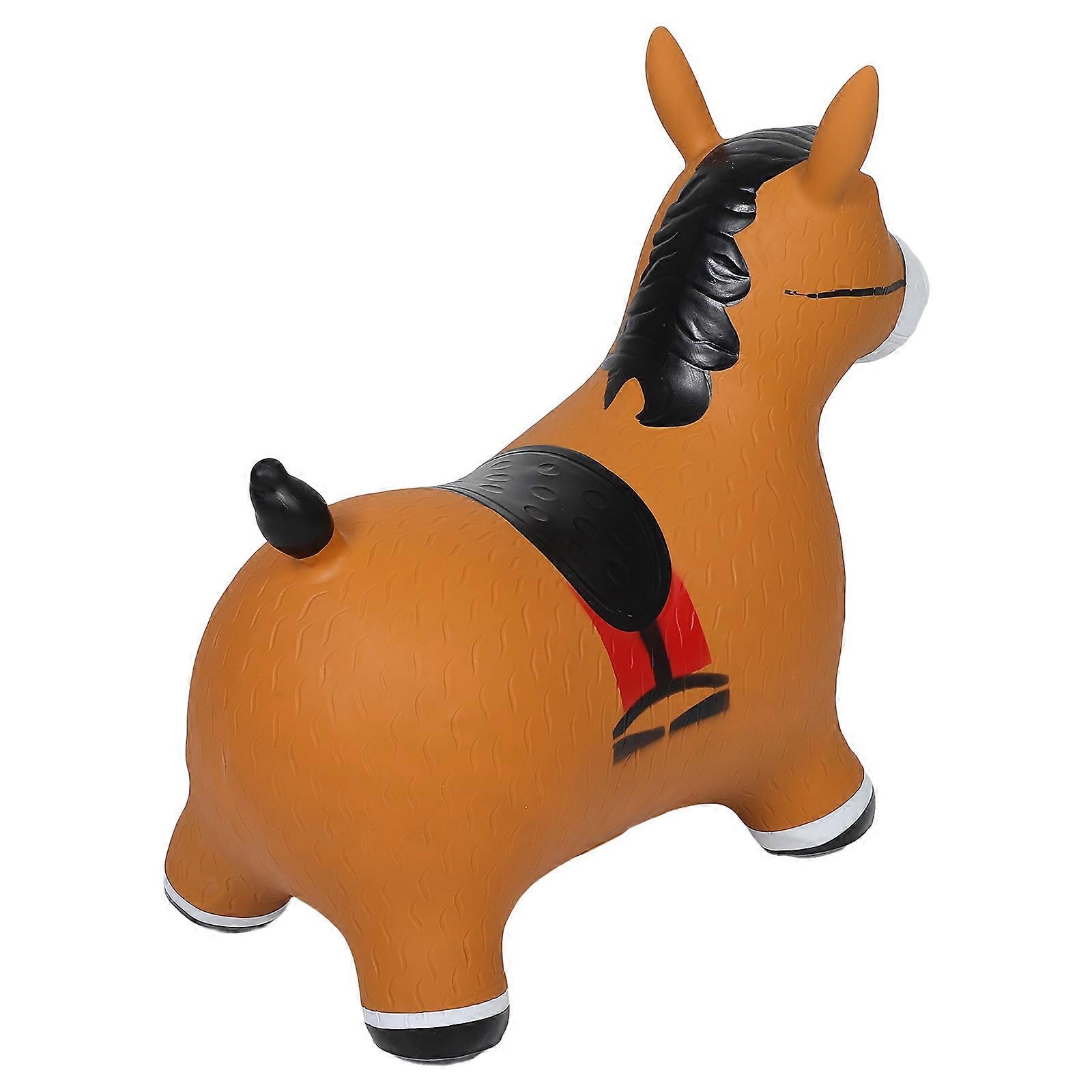 Kids Ride on Horse Toddler Bouncer for Party Easy Inflate Design