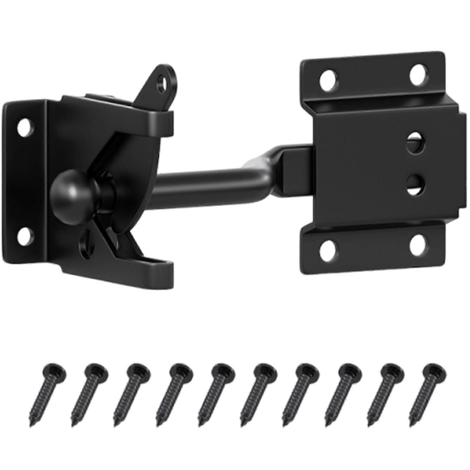 Universals Rustproofed Fence Fastener Simple Installation Metal Gate Latches For Residential Landscaping Multicolor