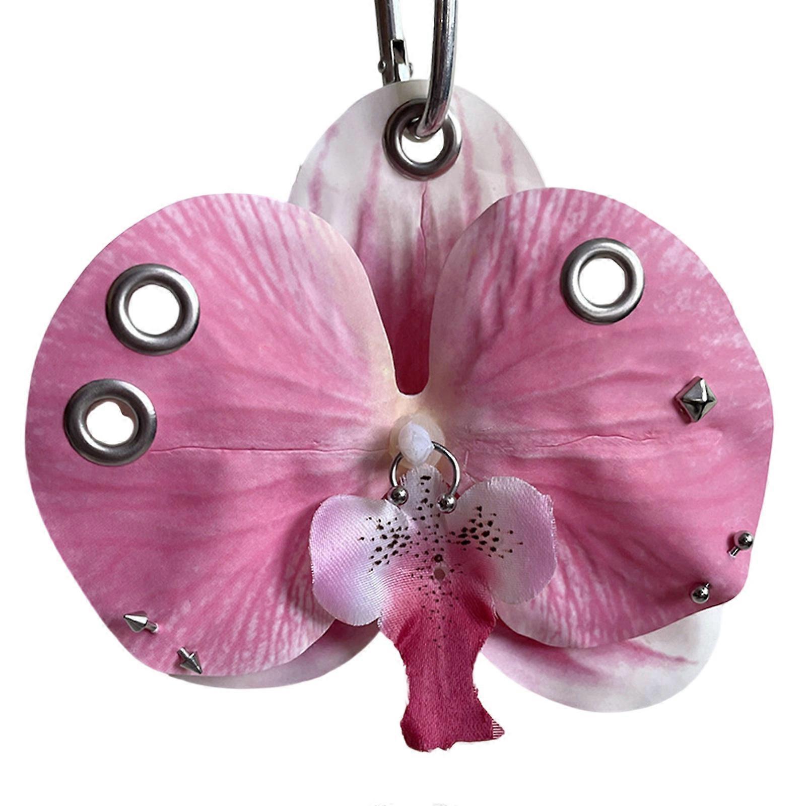 Miniature Flower Key Addition Artistic Plan Thin Carry For Daily Rudiments  Pink style