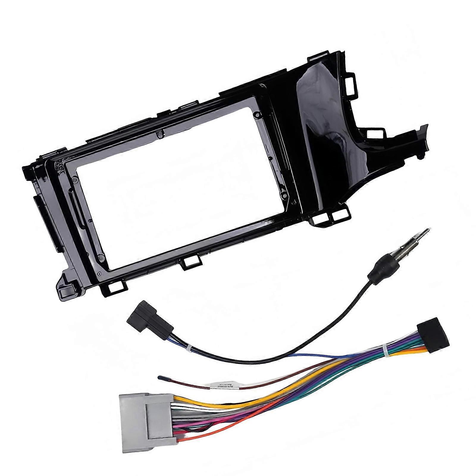 Upgraded Dashboard Bezel For 2015+ Model Automobiles Supporting Aftermarket Positioning Navigation Systems Multicolor