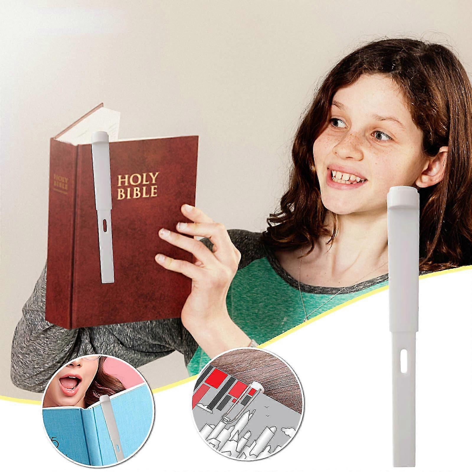 Creative Office 3d Stereo Pen Shape Bookmark Student Reading Progress Bookmark
