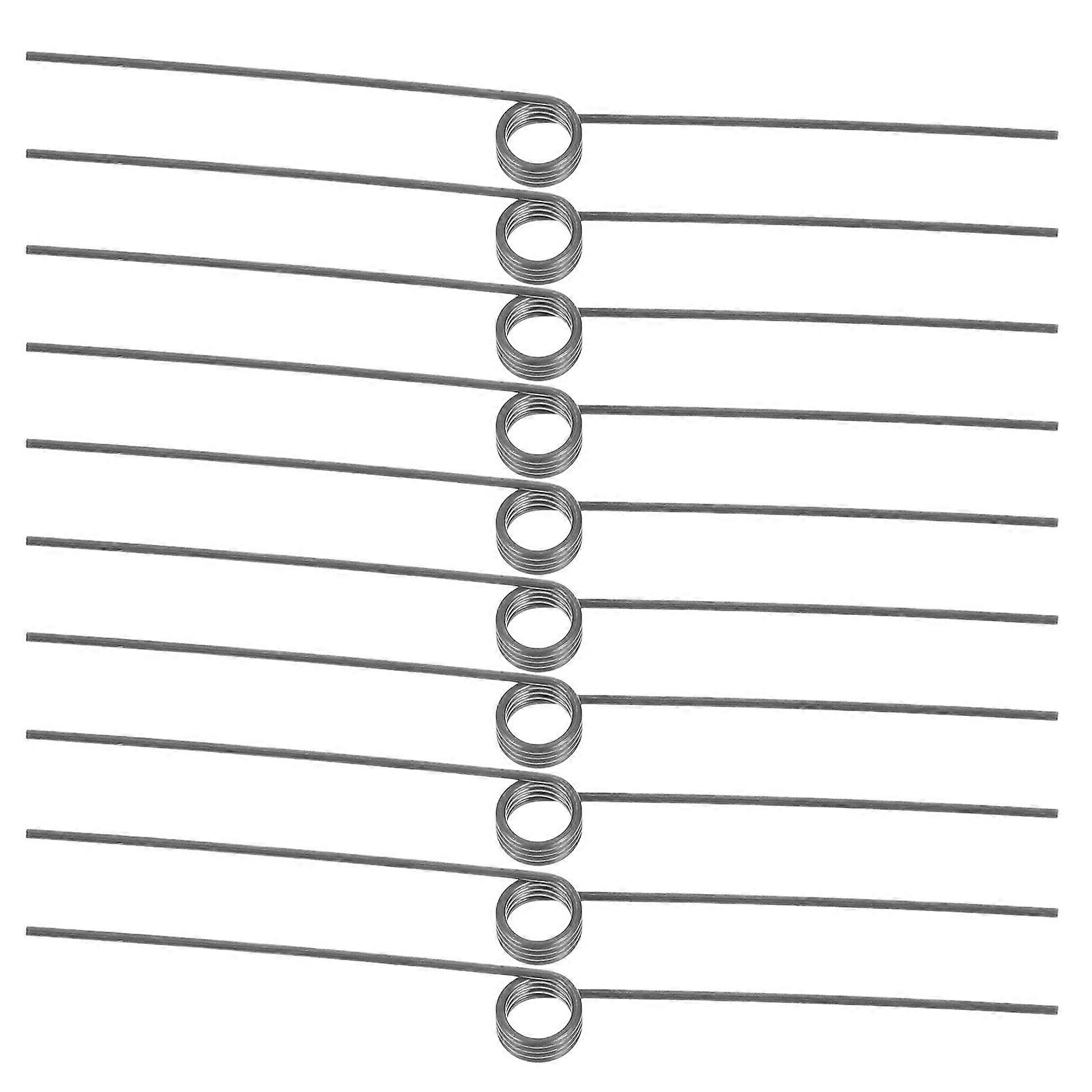 Stainless Steel Trash Can Compression Spring for Lid Opening Replacement 10Pcs