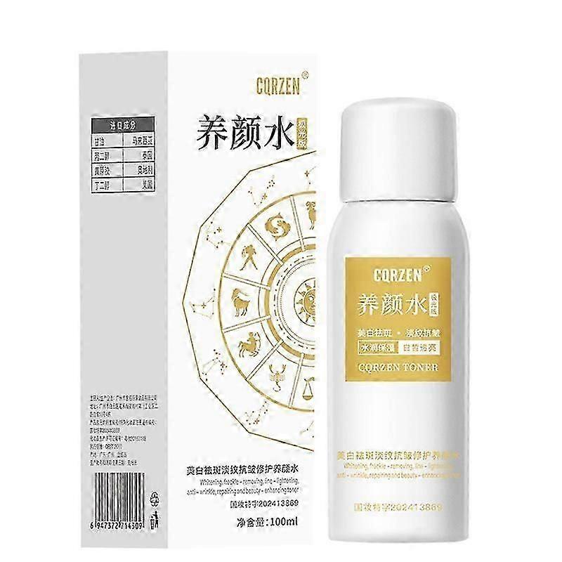 CQRZEN Brightening And Refreshing Toner For Reducing Marks And Spots, Refreshing, Moisturizing, Tightening