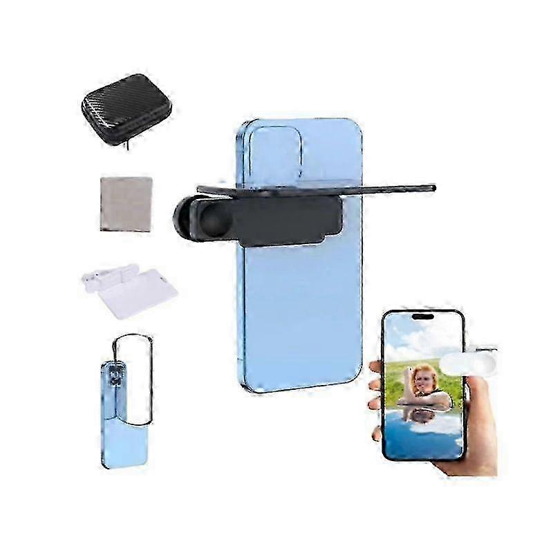 Mirror Effect Lens - Capture Stunning Reflections Instantly,Smartphone Camera