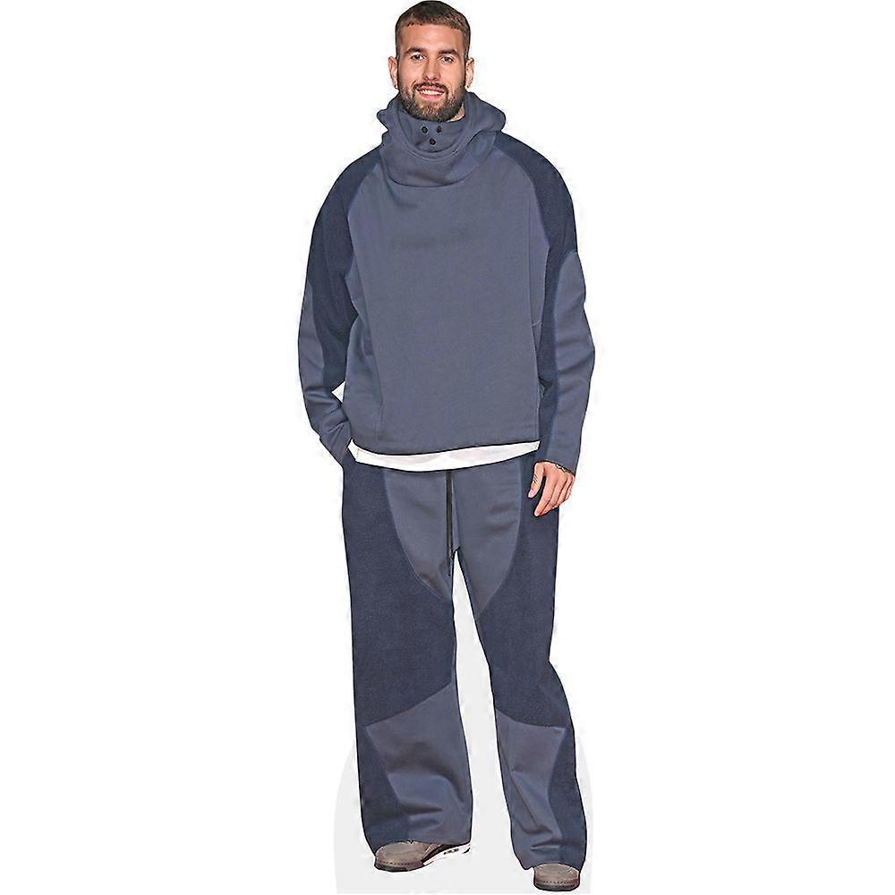 Zachariah Noble (Hoodie) Cardboard Cutout (lifesize OR mini size). Standee. Stand Up.