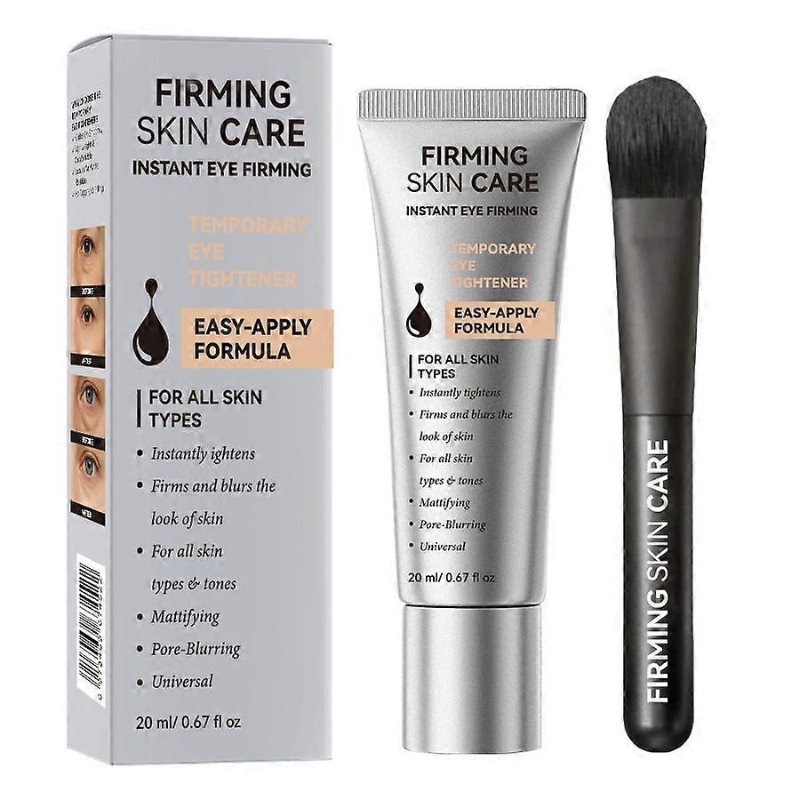 Perfection Eye Tightener, Instant Eye Tightener - Firming Formula with Precision Brush - Fast-Absorbing for Smooth, Under Eyes Treatment, Reduces Bags