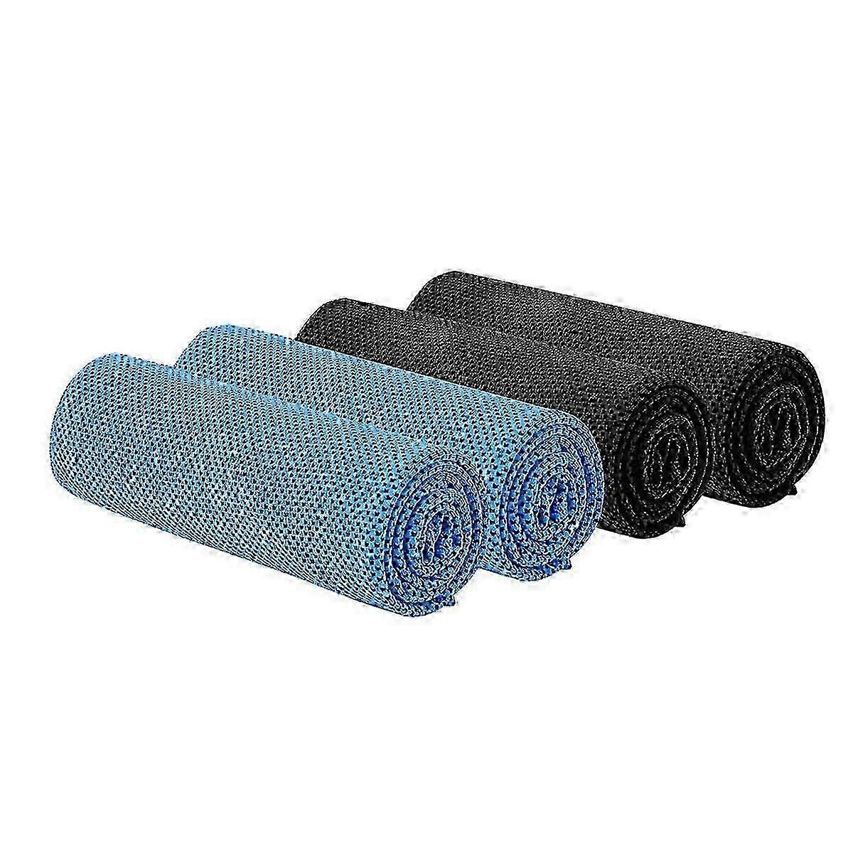 Cooling Towel 4 Packs (40x12Inch),Cooling Towels for Neck and Face, Ice Towel, Soft Breathable Chil