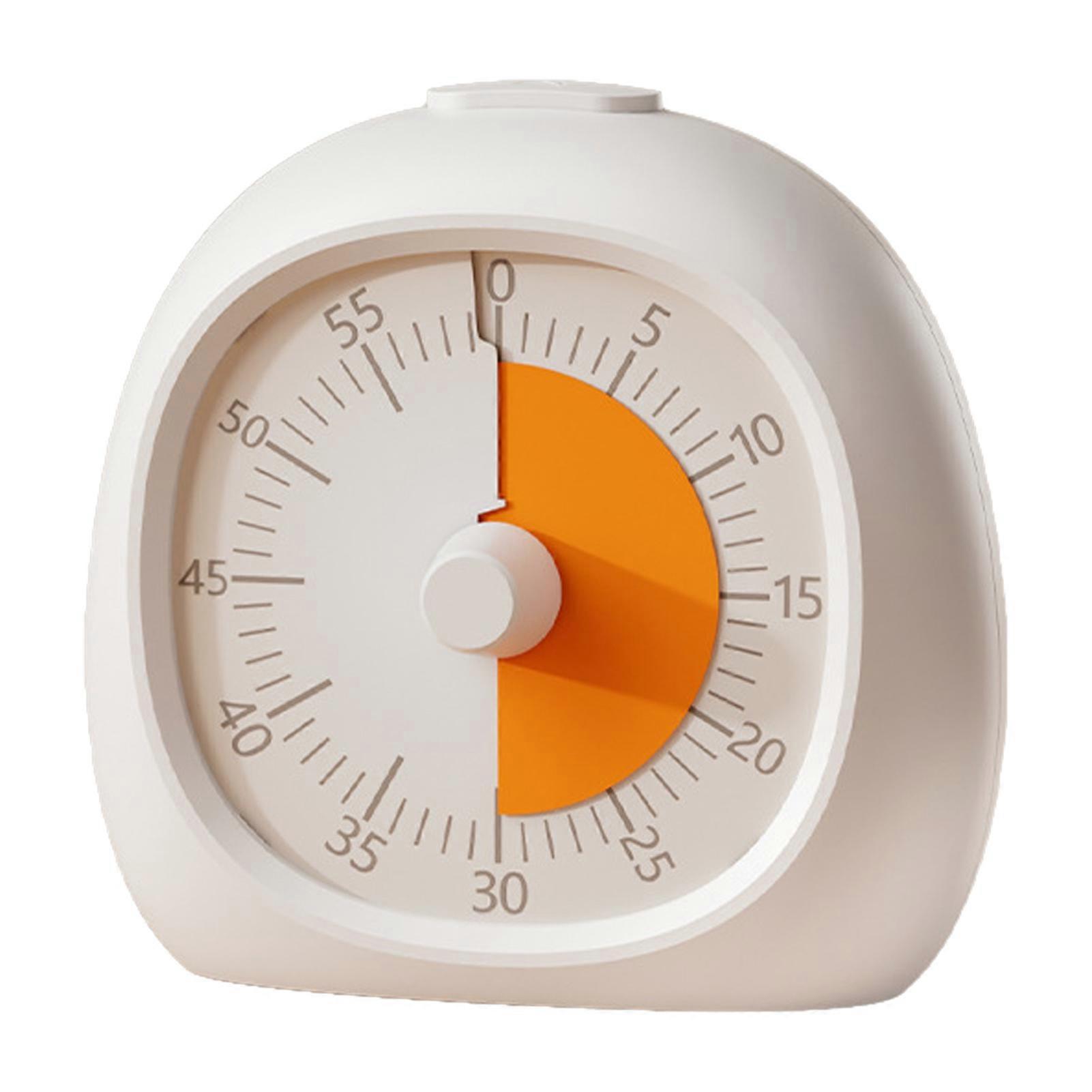 Kids Rechargeable Visual Timer with 60 Minutes Countdown and Adjustable Volume for Study