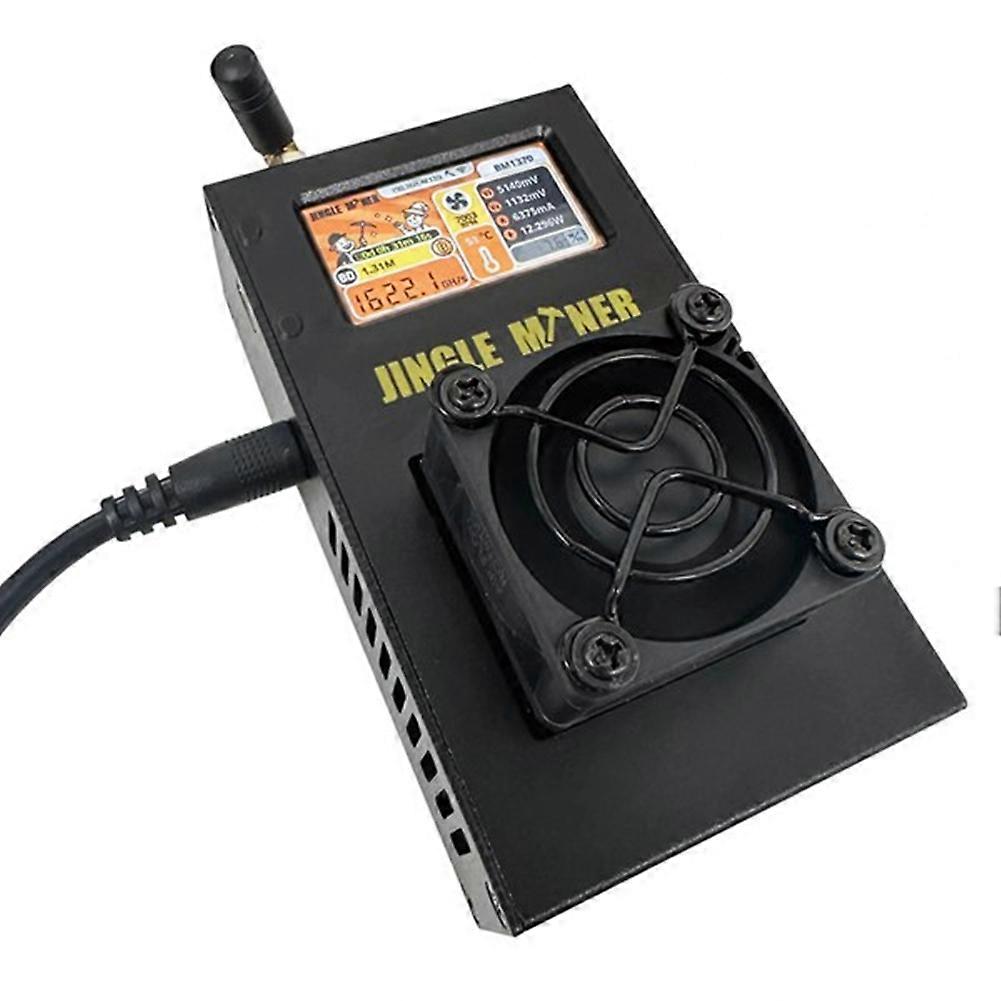 BTC Solo Miner 1.2TH/S 23W BM1370 ASIC Chip Miner Sha256 5V DC Bitcoin Mining Crypto BTC Solo Mining Equipment AU Plug