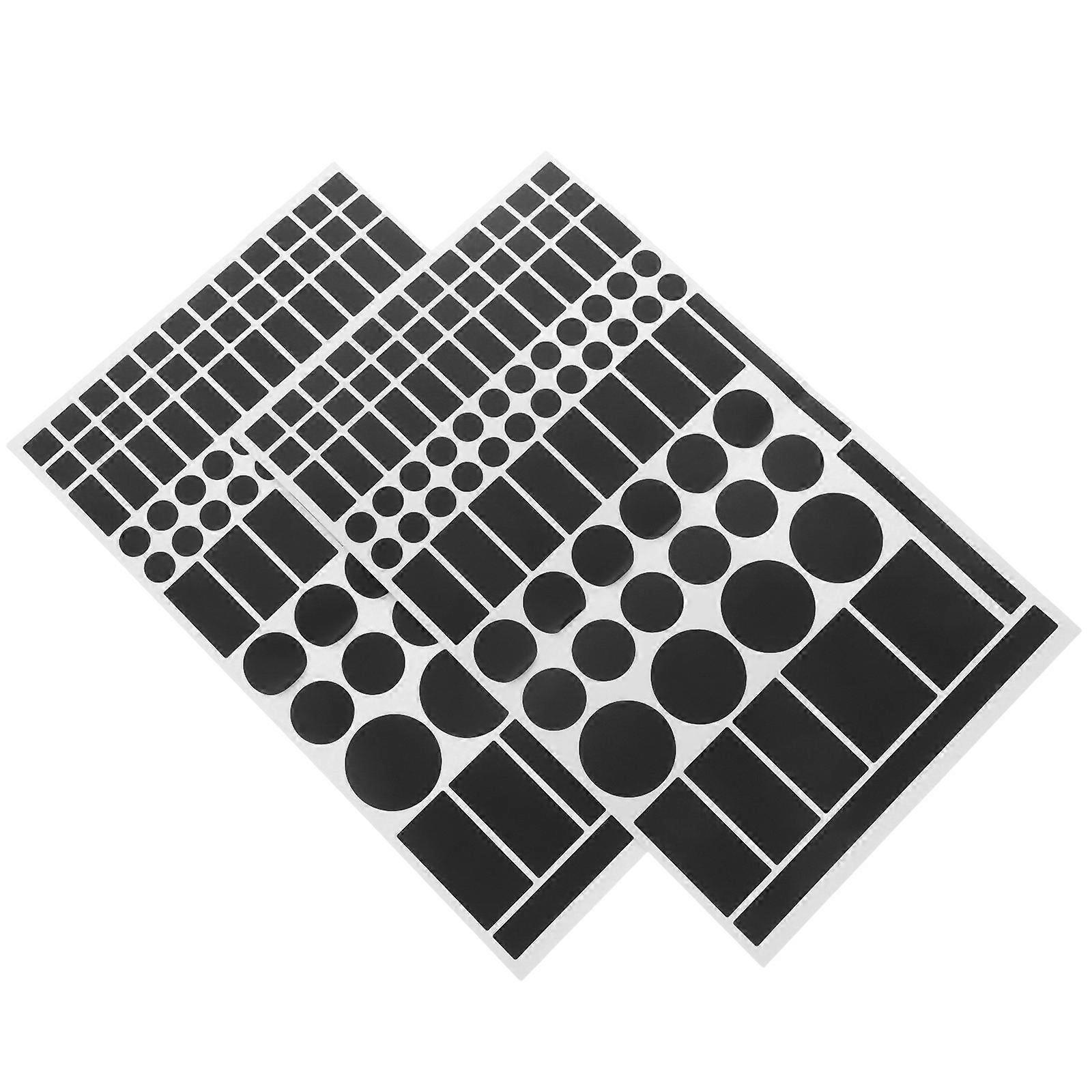 2pcs Blackout Stickers for LED Lights Routers Clocks Blocks LED Light Dimming