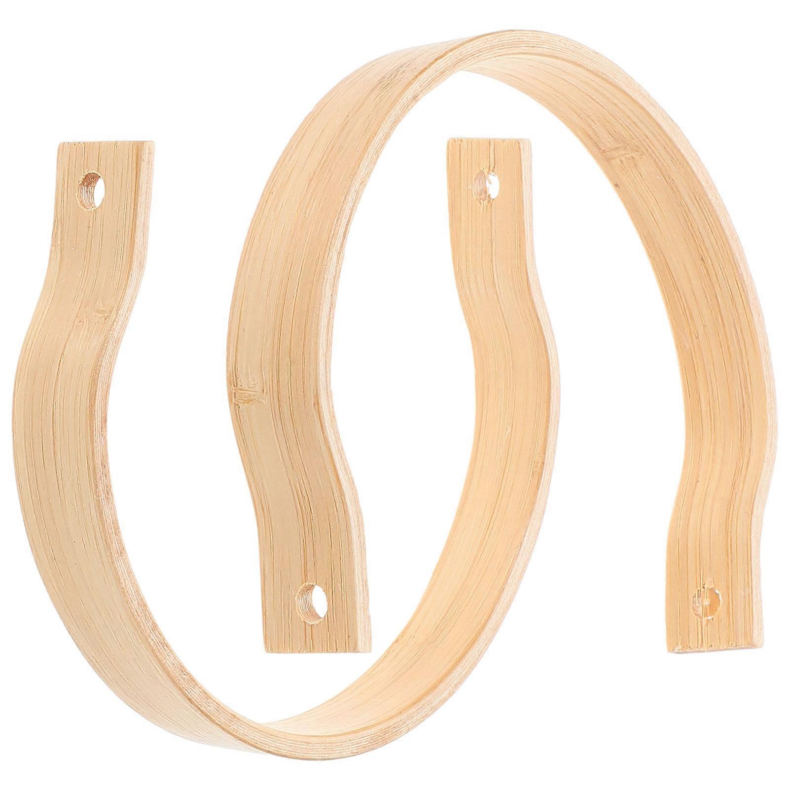 Tea Kettle Handle Bamboo Pot Handle Replacement for Household Use