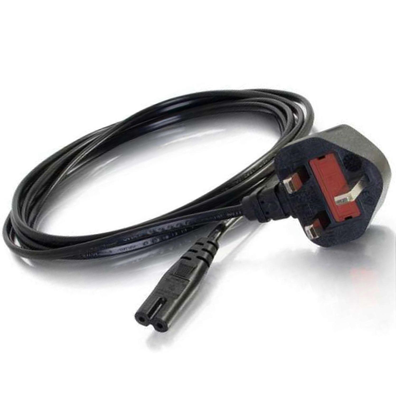 UK 3 Pin Mains Power Cable Cord Compatible with SACT60BT Soundbar and Subwoofer