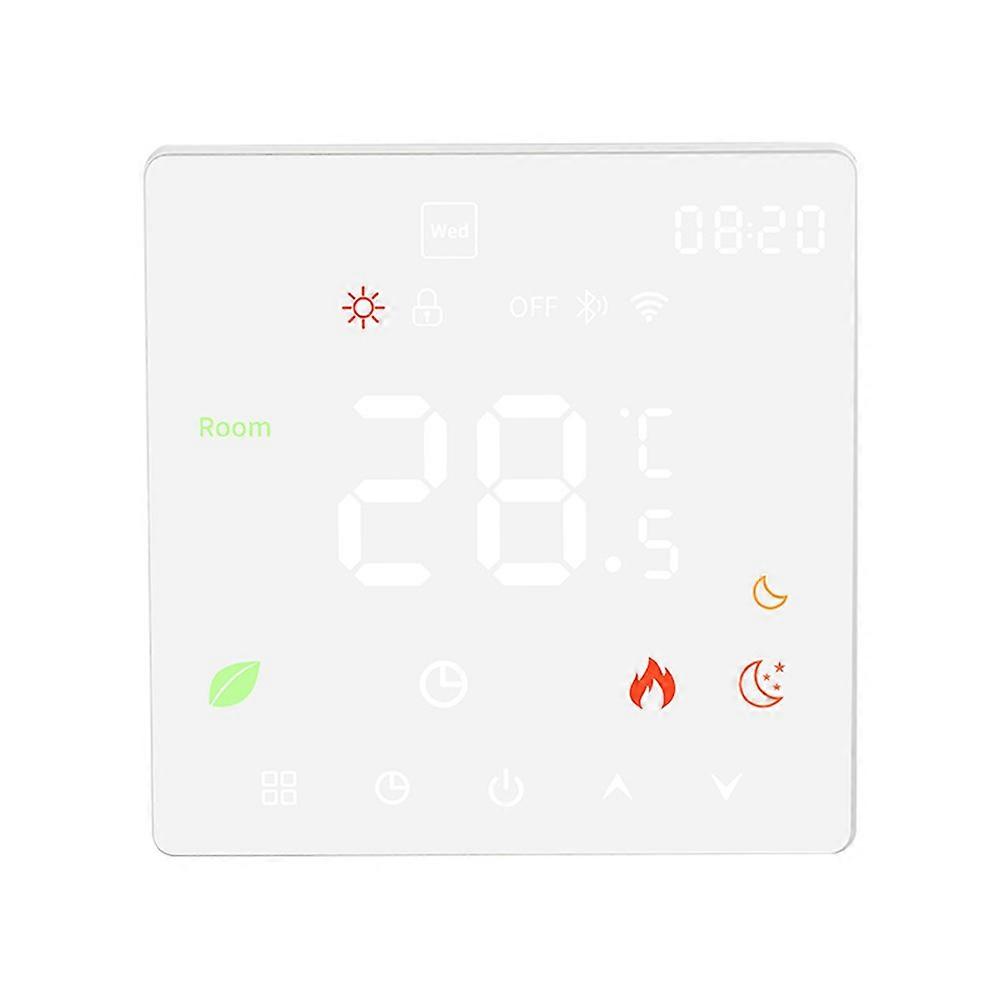 Tuya WiFi Smart Thermostat Electric Floor Heating TRV Water Gases Boiler Temperature Voice Remote Controller for Alexa A