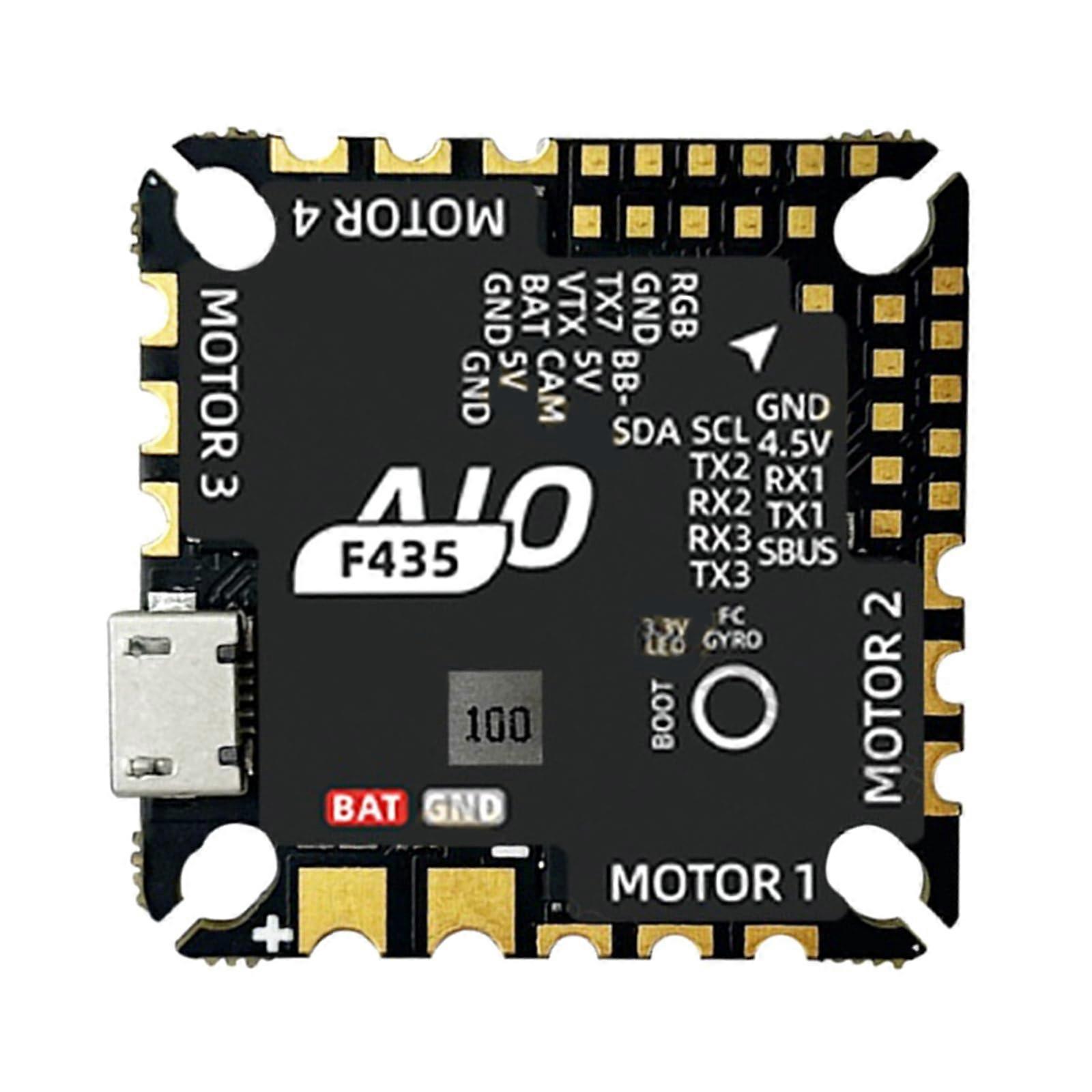 32bit 45A Drone Flight Controller F4 FPV Racing Speed Stable Power for Photography