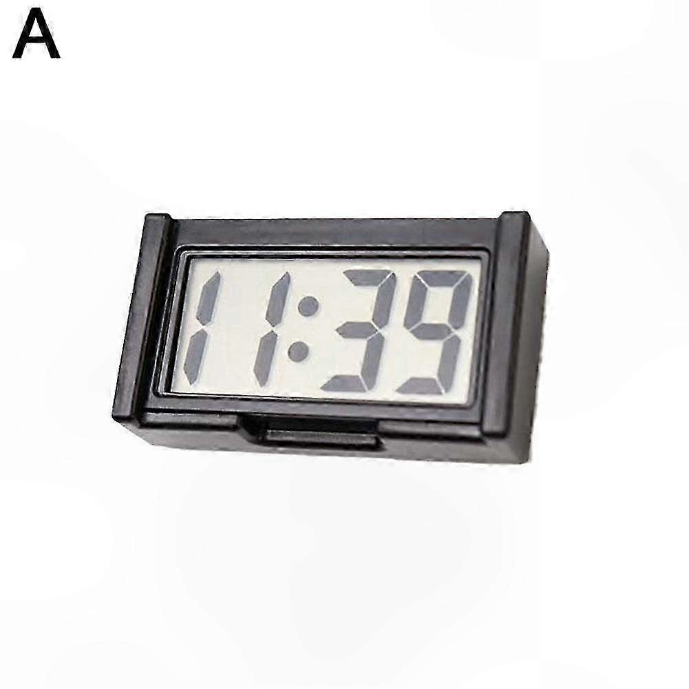 Digital Mini Clock with Large Display for Car Dashboard Decoration