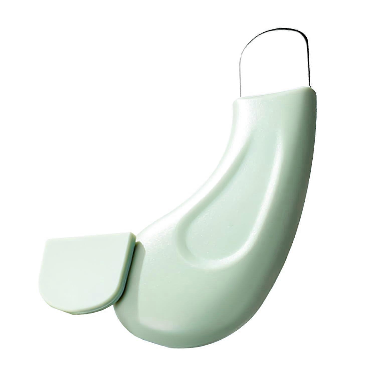 Blackhead Remover Tool with Stainless Steel Head for Deep Pore Cleansing and Gentle Exfoliation, Light Green