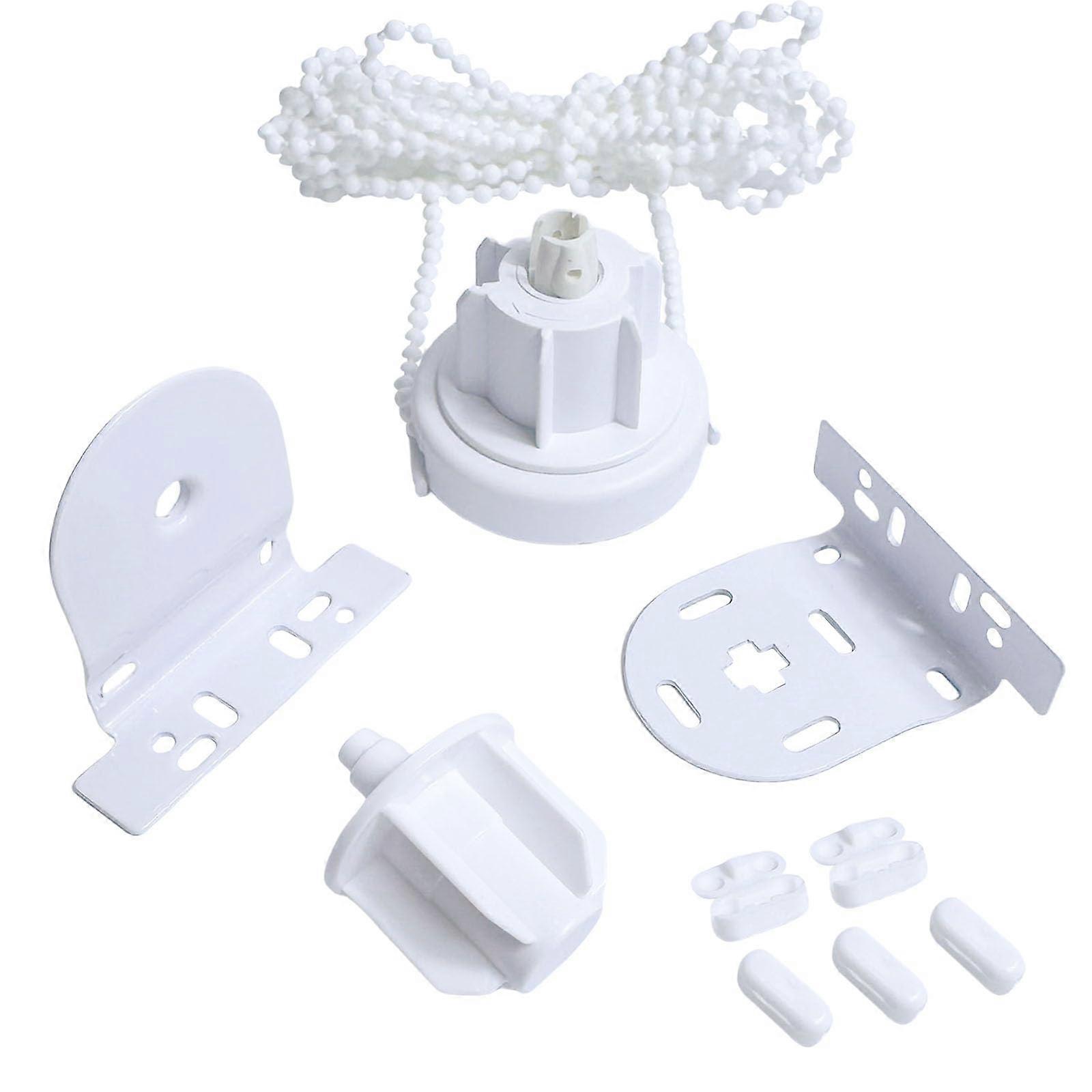 38mm Roller Blind Clutch Replacement Kit with Bead Chain, Metal Brackets and End Plug for DIY