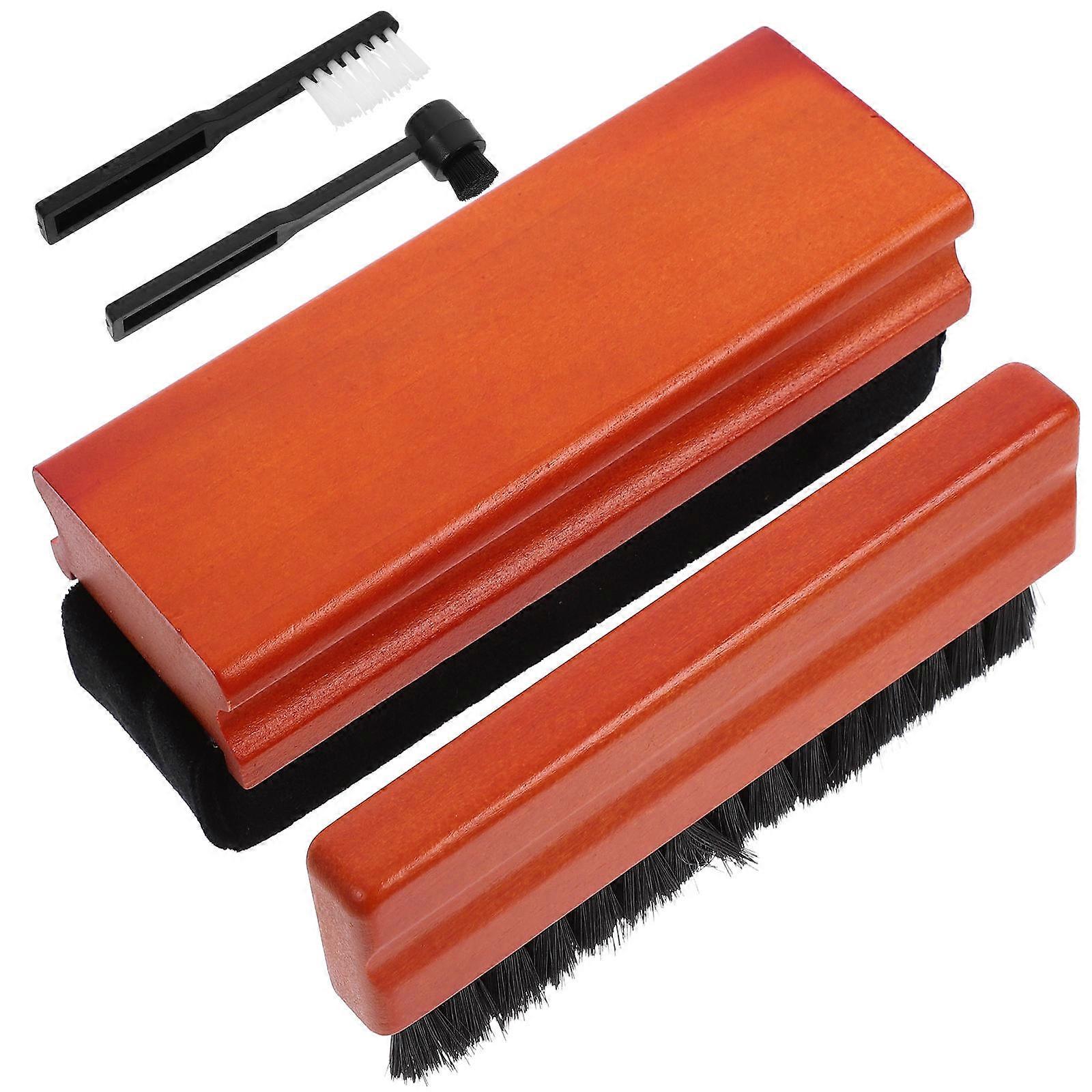 1 Set Vinyl Record Cleaning Kit Includes Portable Cleaner and Brush