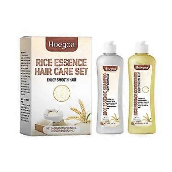 Rice Care Shampoo & Conditioner Set - Keratin Repair for Soft, Shiny, Nourished Hair