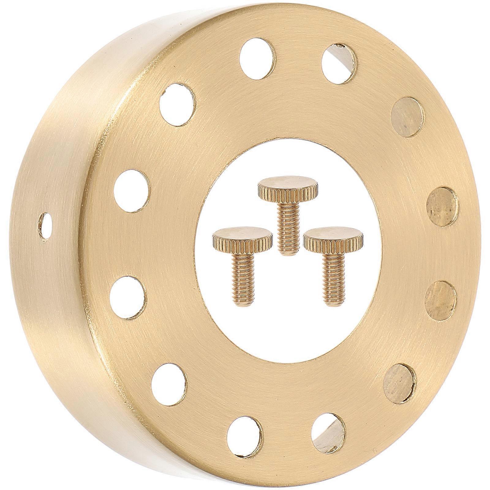 Lampshade Cover Ring Lamp Shade Holder Copper Replacement 2Pcs Kit