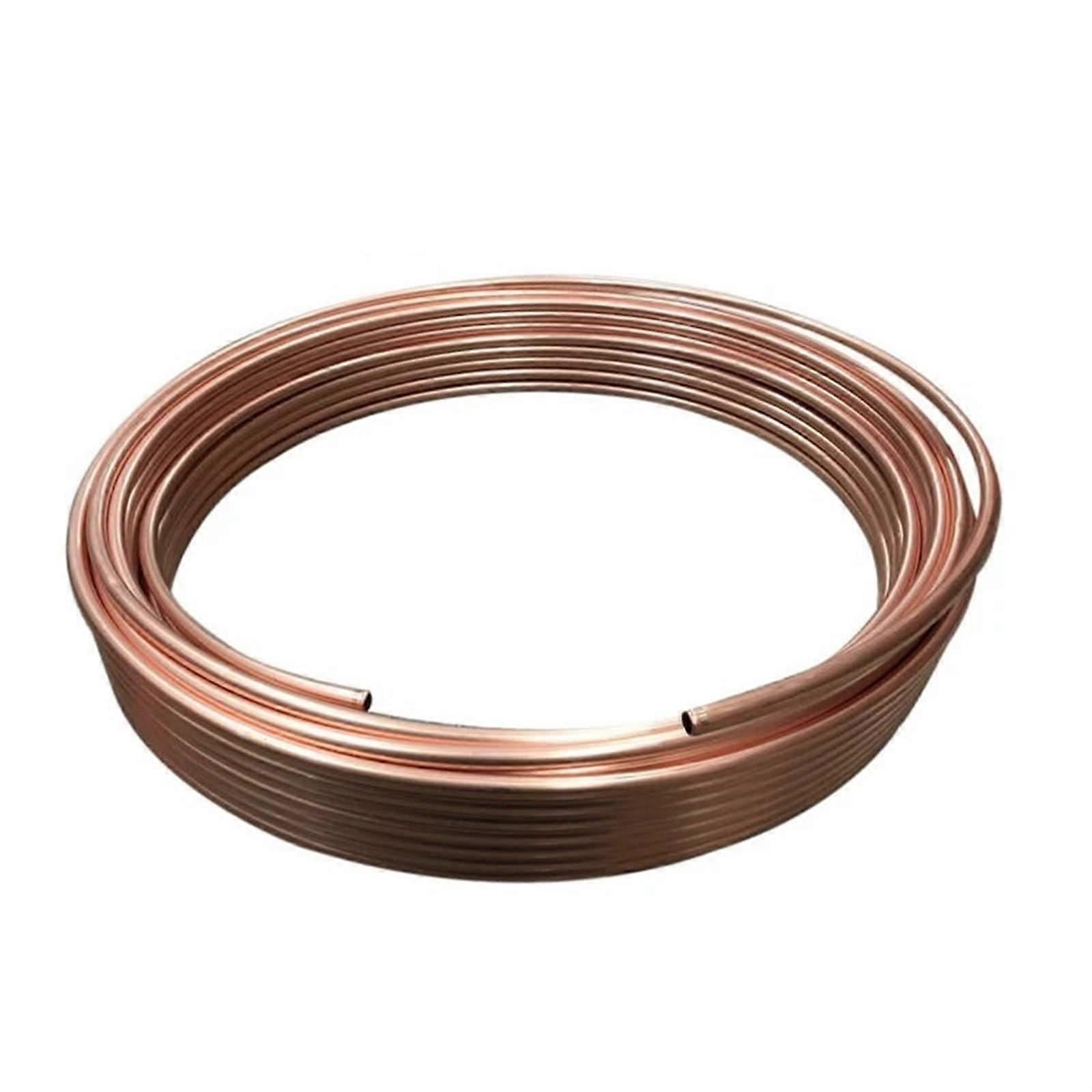 Refrigeration Tubing 99.9% Pure Copper Tube Coil For Air Conditioning And Refrigeration 1 Meter 8x1.5mm Multiple Sizes