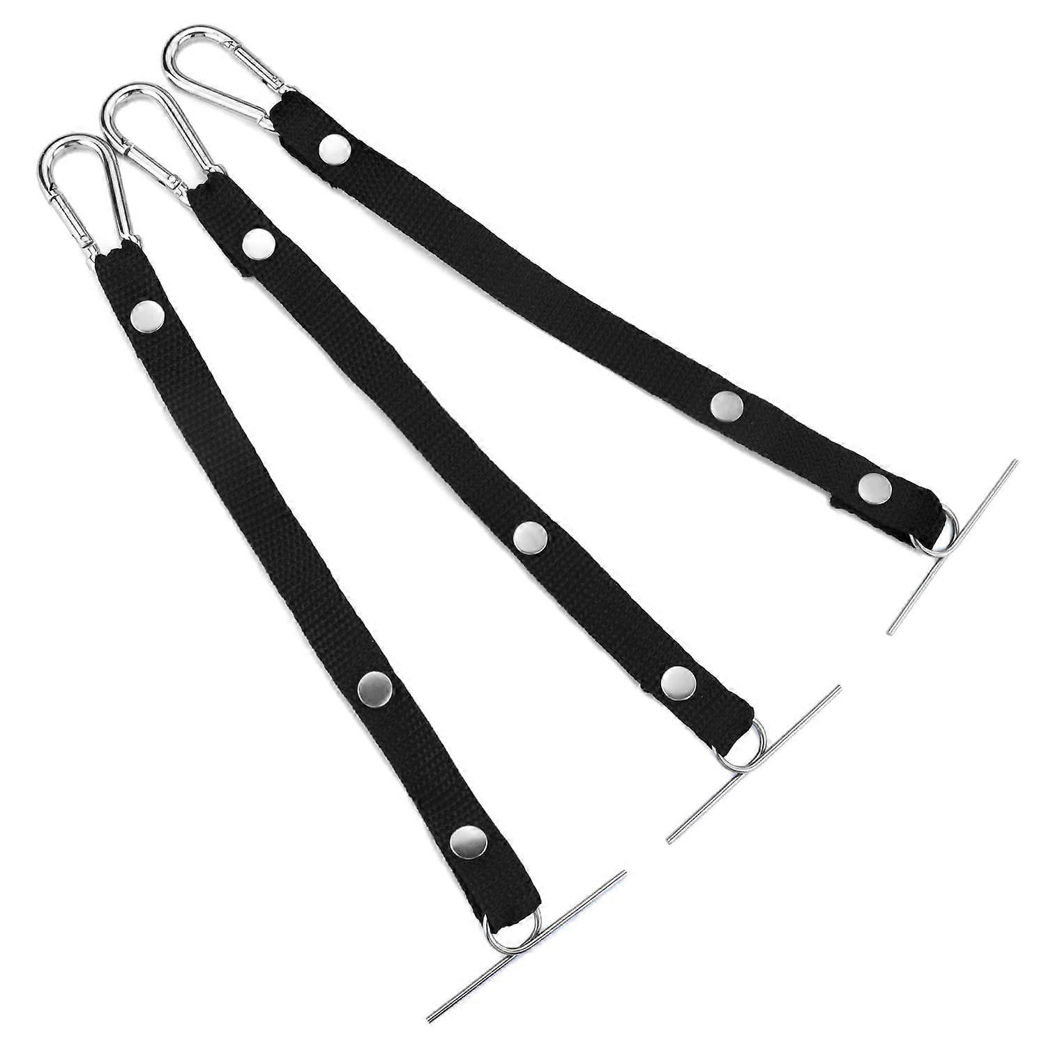 4 Piece Heavy Duty Tool Belt Tape Holder Set – Reusable Polyester for Electricians Carpenters Plumbers