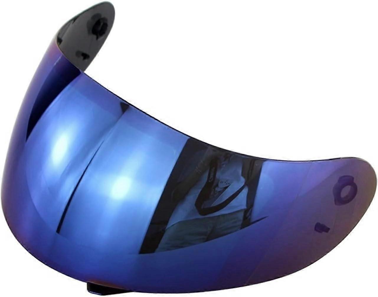 Motorcycle Helmet Visor Blue Full Face Shield Compatible with K3 K4 Sun Glare Reduction Durable