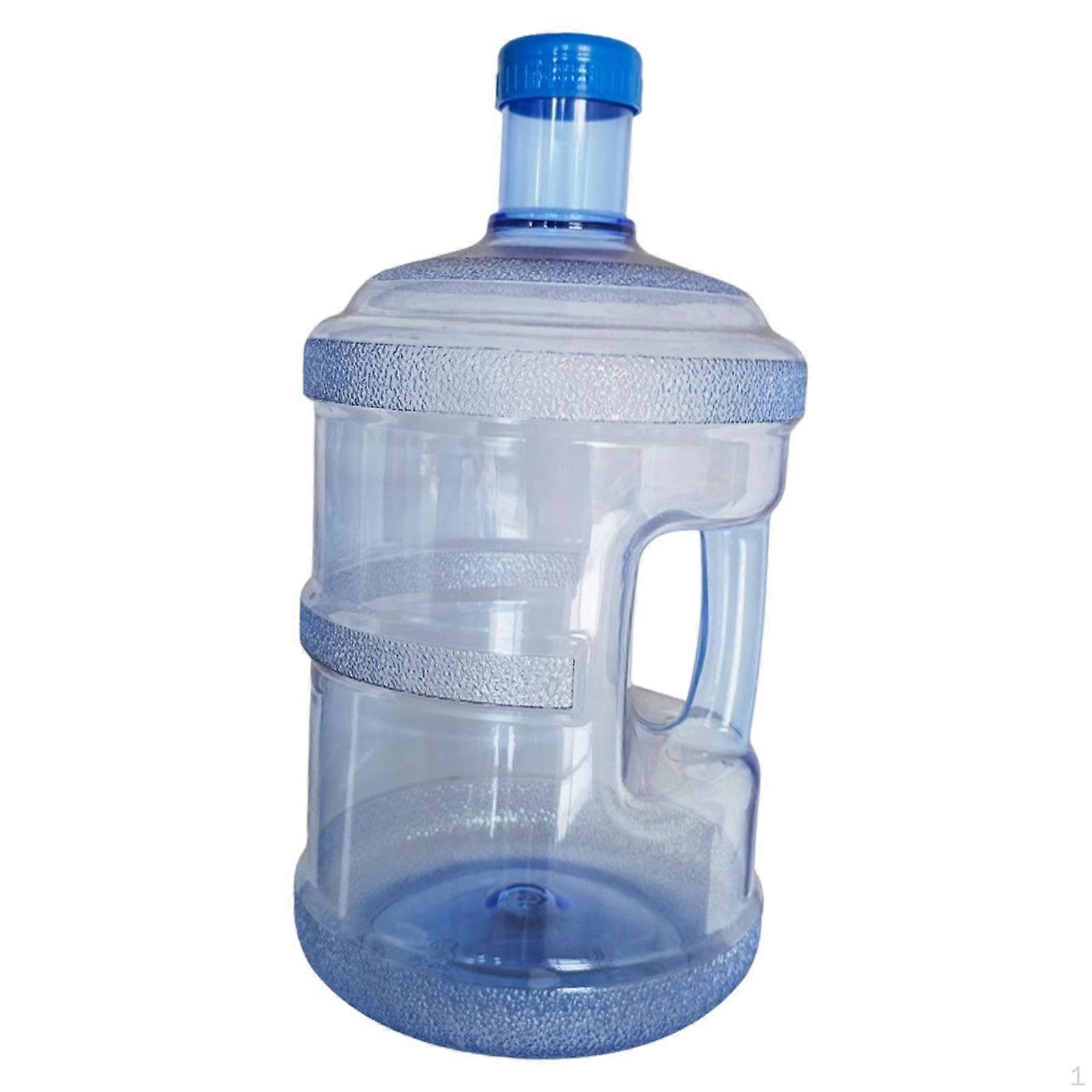 Reusable Water Bottle Storage Bucket with Cap Easy Grip 5L Empty Jug Portable for Home