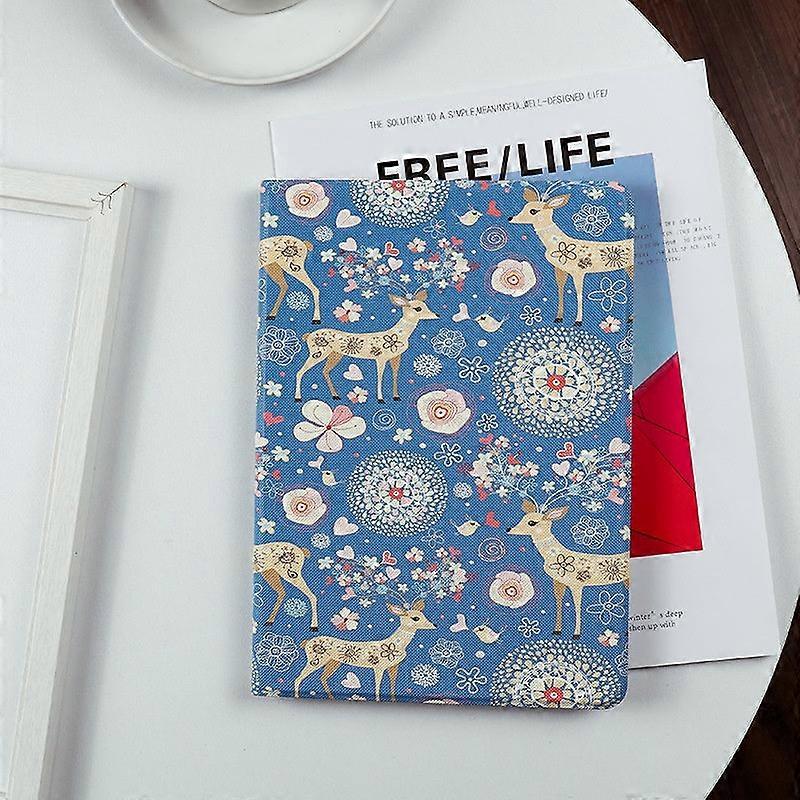 Case For Ipad 2022 10 Fantasy Deer Voltage Soft Ultra-thin Sleep Adsorption Soft Leather