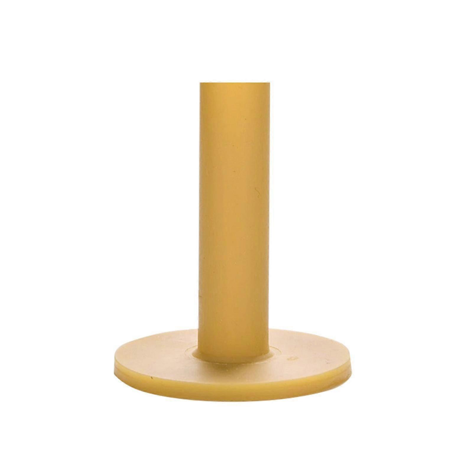 Golf Tees Durable Eco-friendly Lightweight Yellow Rubber Golf Tees For Driving Range
