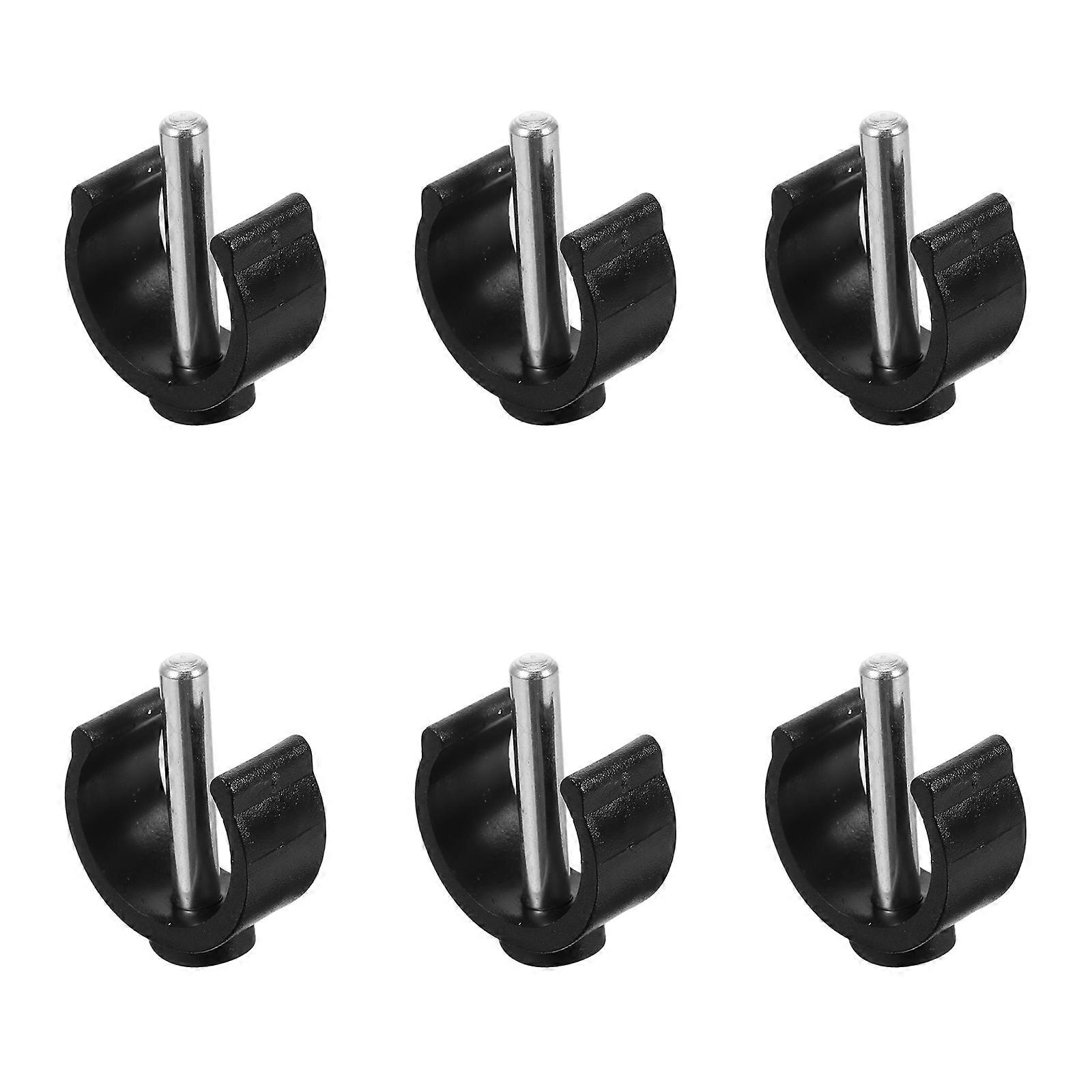 C Shape Clips for Crutch Accessories Secure Locking 6Pcs Pack
