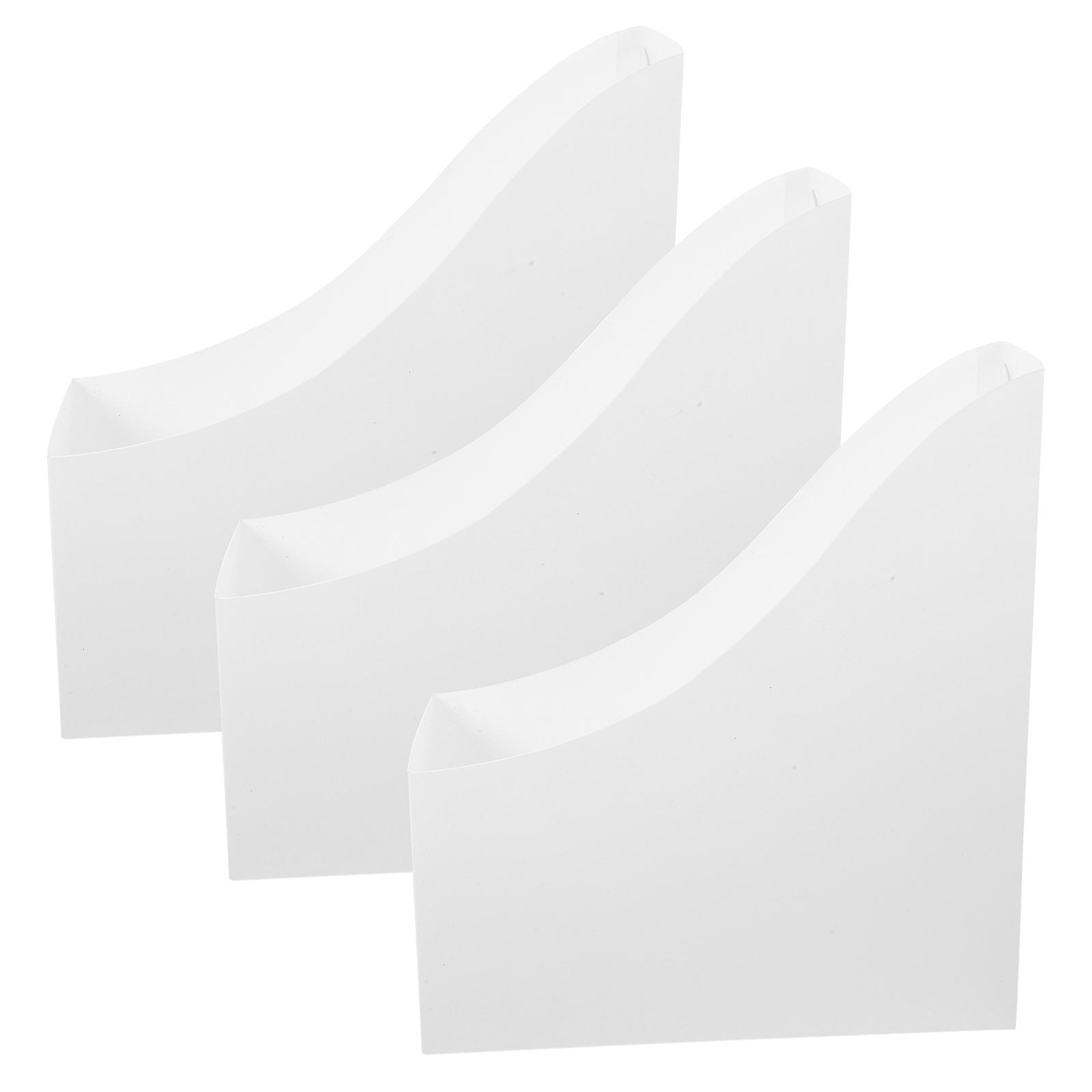 Household Magazine Holder File Organizer for Storage 3Pcs Multi-Function File Holders