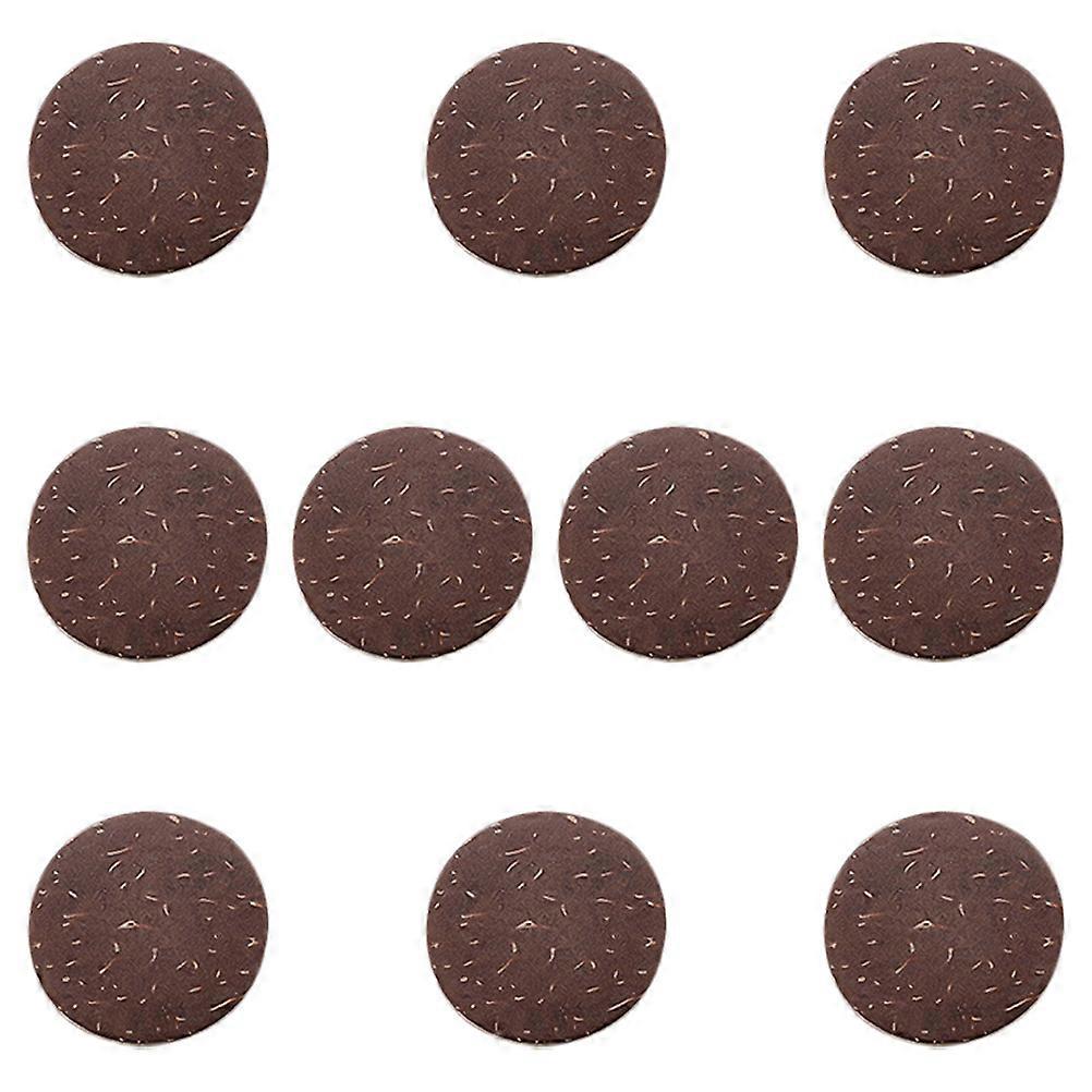 Coconuts Shell Fish Tank Landscaping Decor for Craft Projects 10Pcs