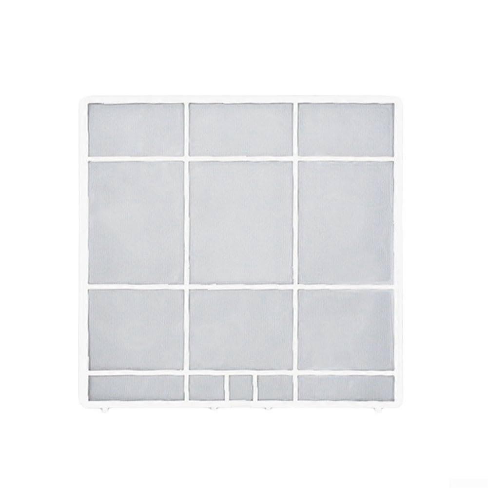 Air Conditioner Dust Filter Screen for Indoor Unit, Effective Protection, 32.2x31cm, 4 Styles
