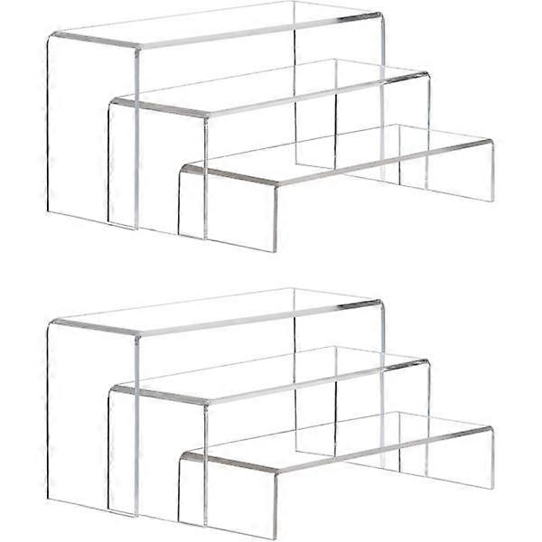 3-pack acrylic display rack, shoe rack, cupcake rack, dessert rack