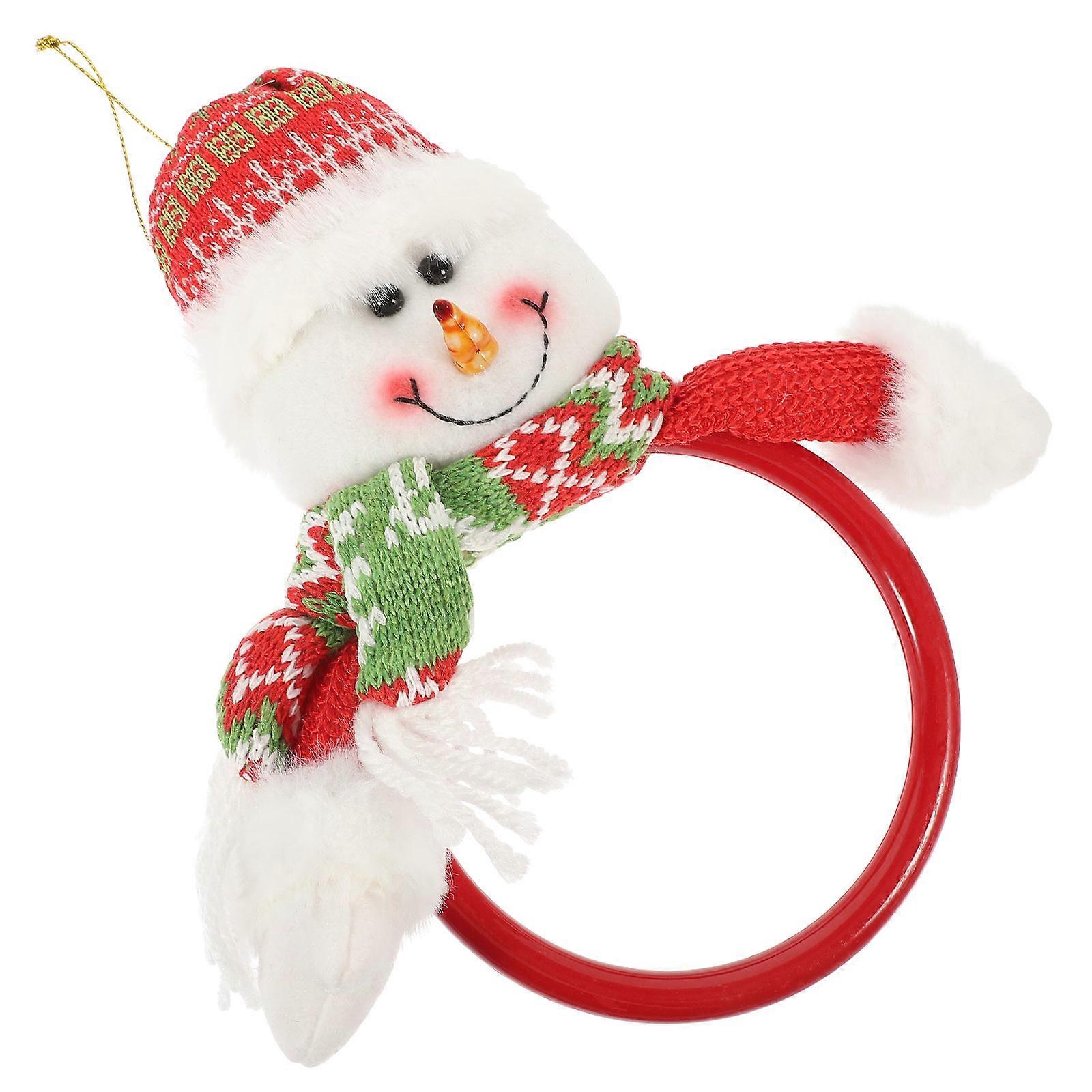 Christmas Wall Pendant Towel Ring for Bathroom Hanging