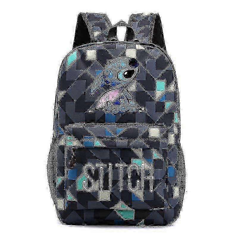 2025 Stitch Backpack Casual Student School Bag