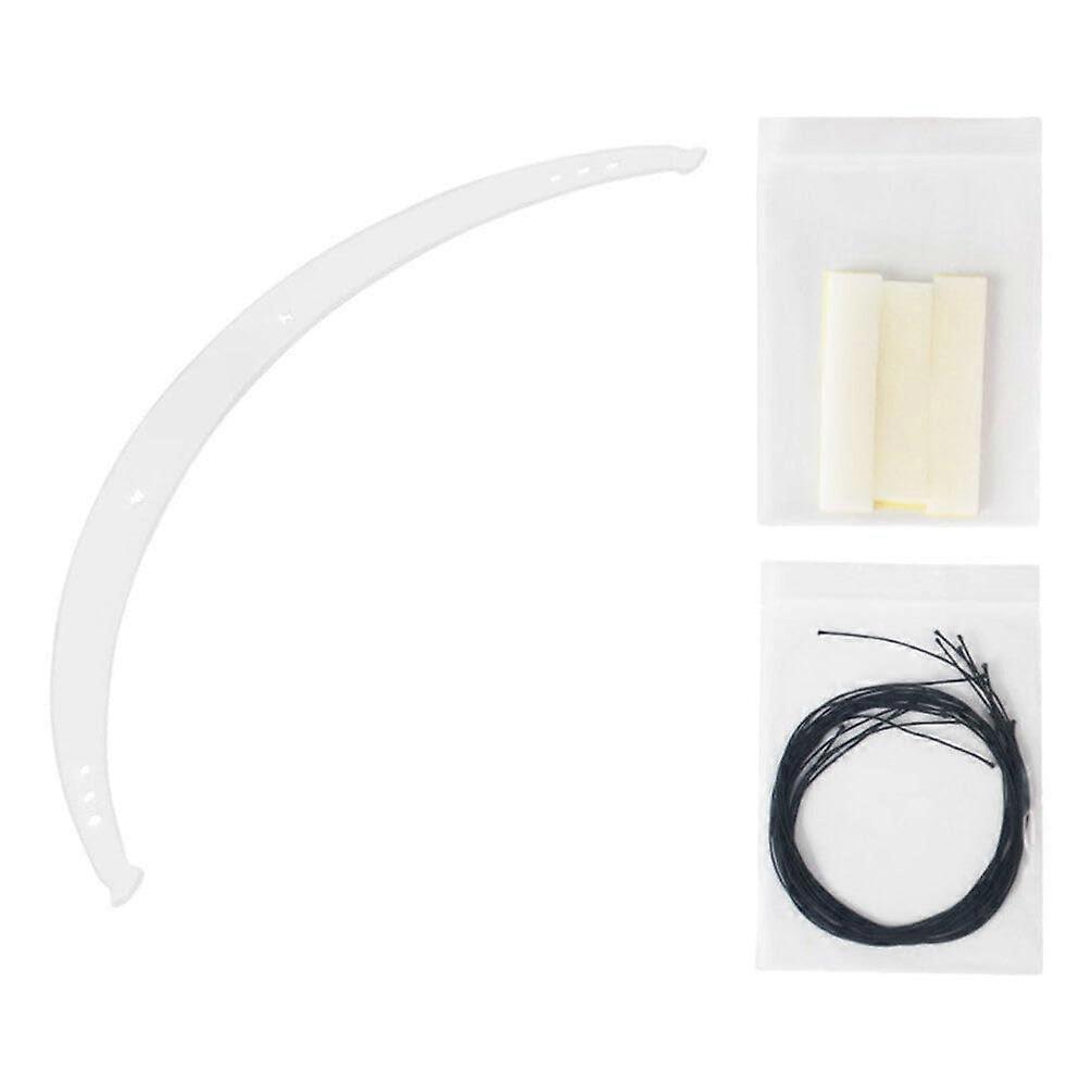 2 Sets Eyebrow Ruler for Symmetrical Brows Acrylic Shaping Tool with Precise Scale