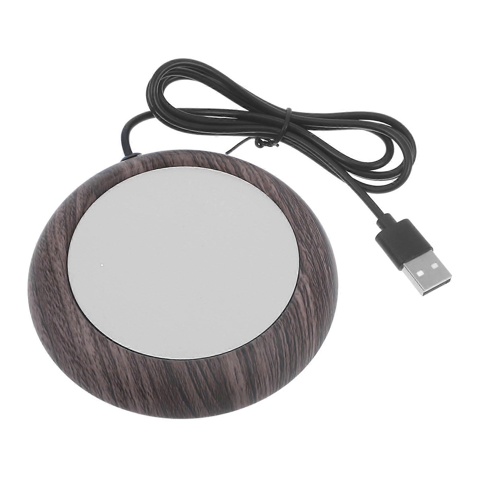 USB Coffee Mug Warmer with Constant Temperature Control for Desk Office and Home Hot Drinks